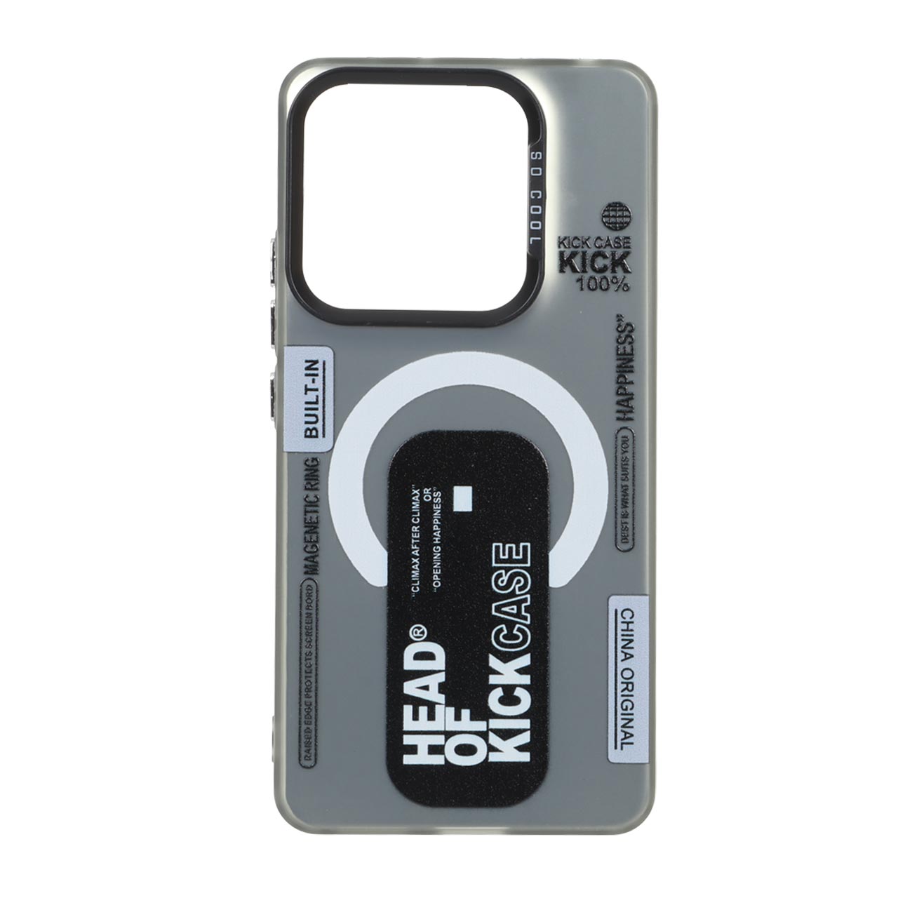 قاب SO COOL طرح مگ سیف Kick Case پایه دار مناسب برای شیائومی ردمی نوت 14 4G