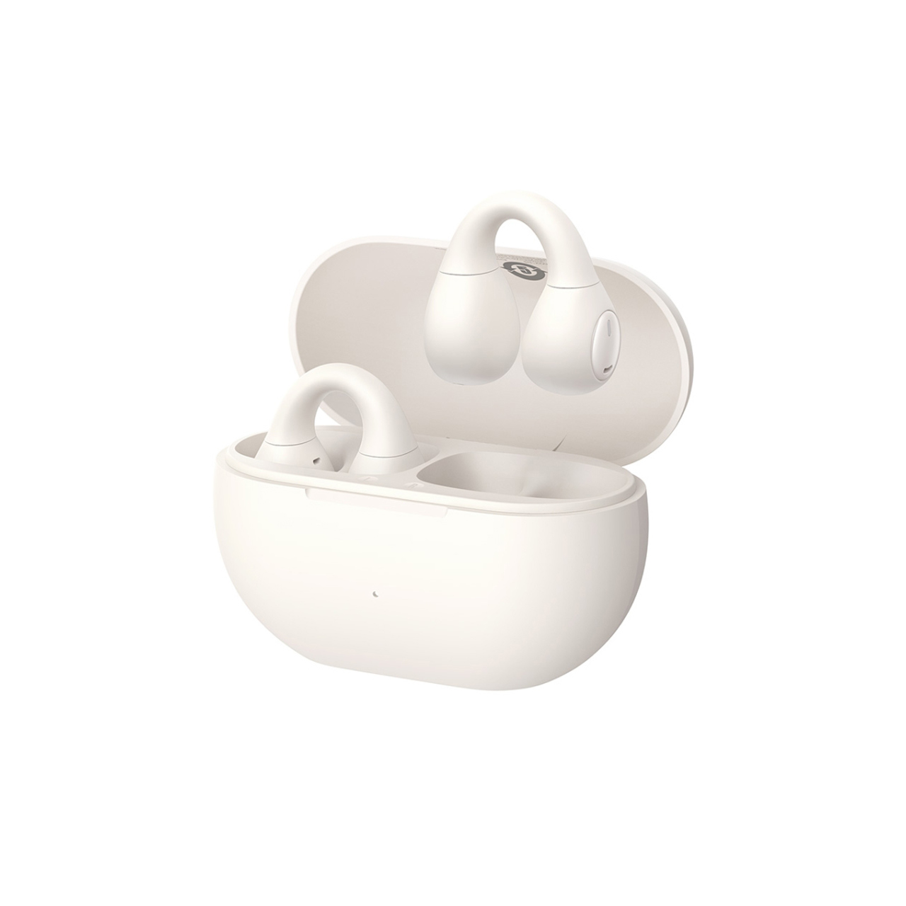 ایرفون بی سیم Baseus مدل Bass 15 Clip Open-Ear - سفید