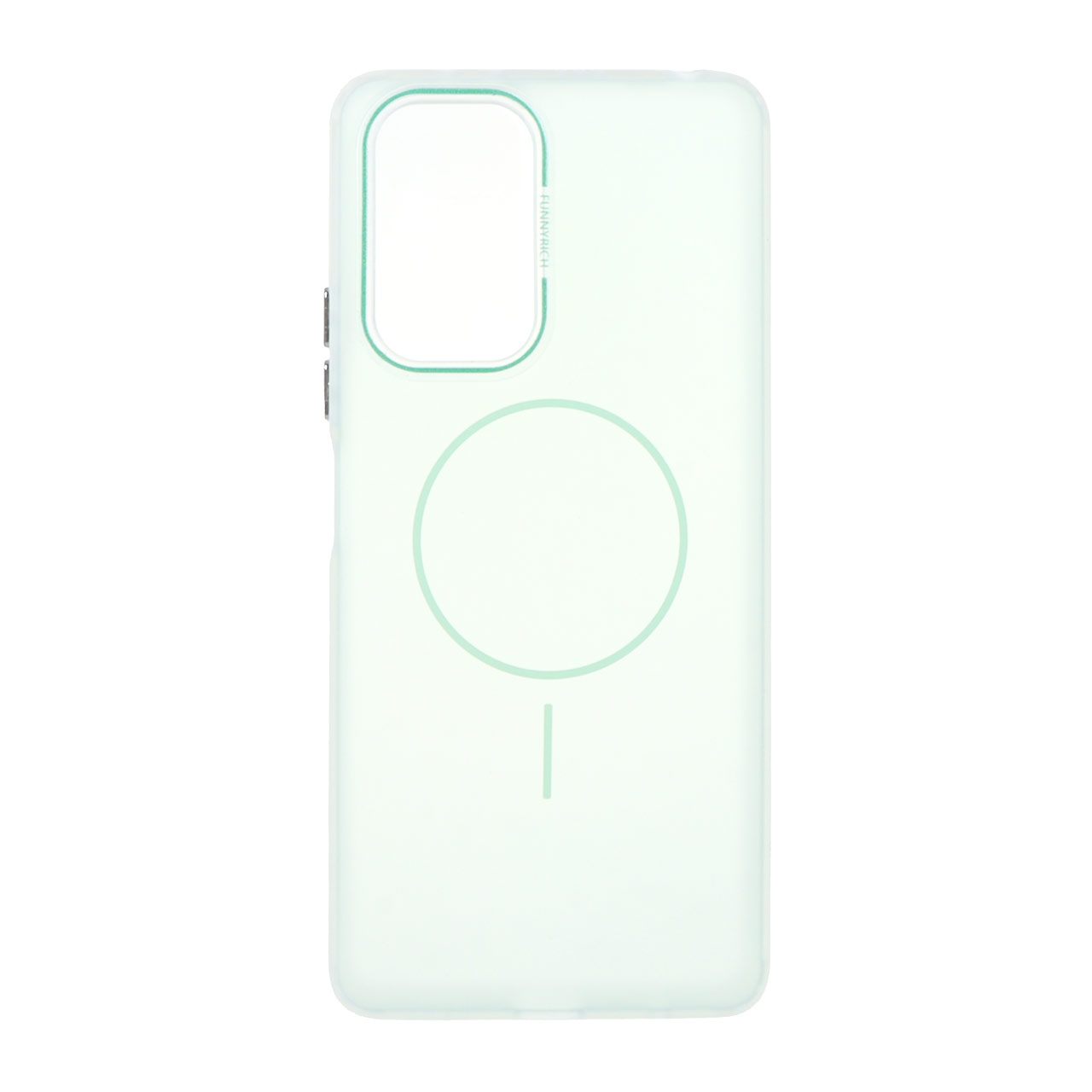 قاب مات Funnyrich طرح مگ سیف دور مات Xiaomi Redmi Note 10 Pro 4G / Redmi Note 10 Pro Max - سبز