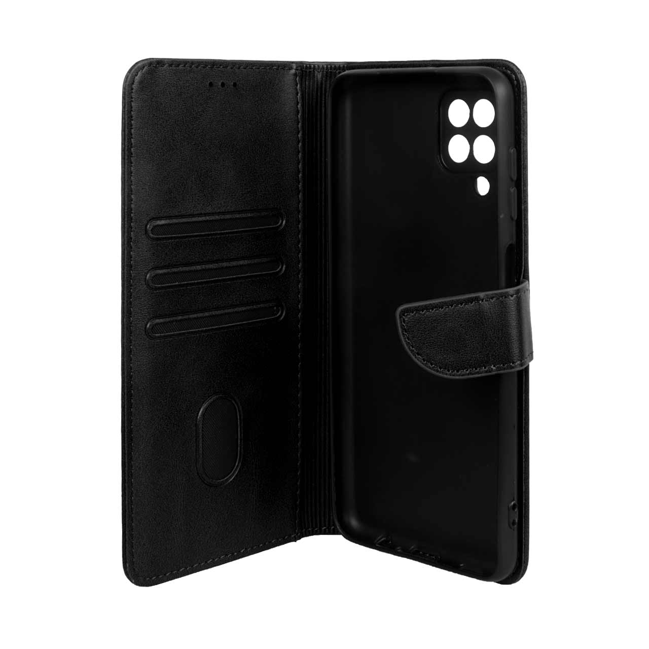 کیف چرمی مگنتی محافظ لنز مناسب برای سامسونگ گلکسی A12، M12 و F12