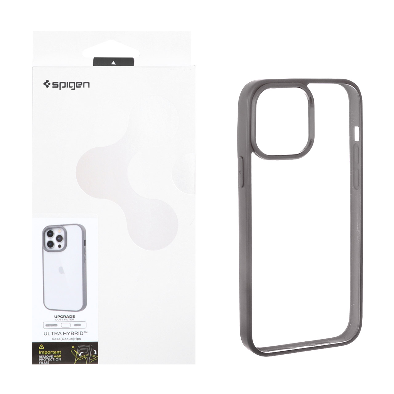 قاب Spigen Ultra Hybrid با توری اسپیکر فلزی مناسب برای آیفون 14 پرو مکس