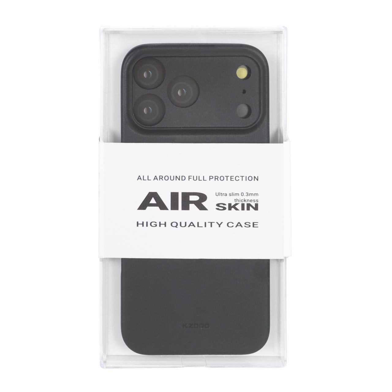 قاب KDoo Air Skin مشکی مناسب برای آیفون 17 پرو مکس