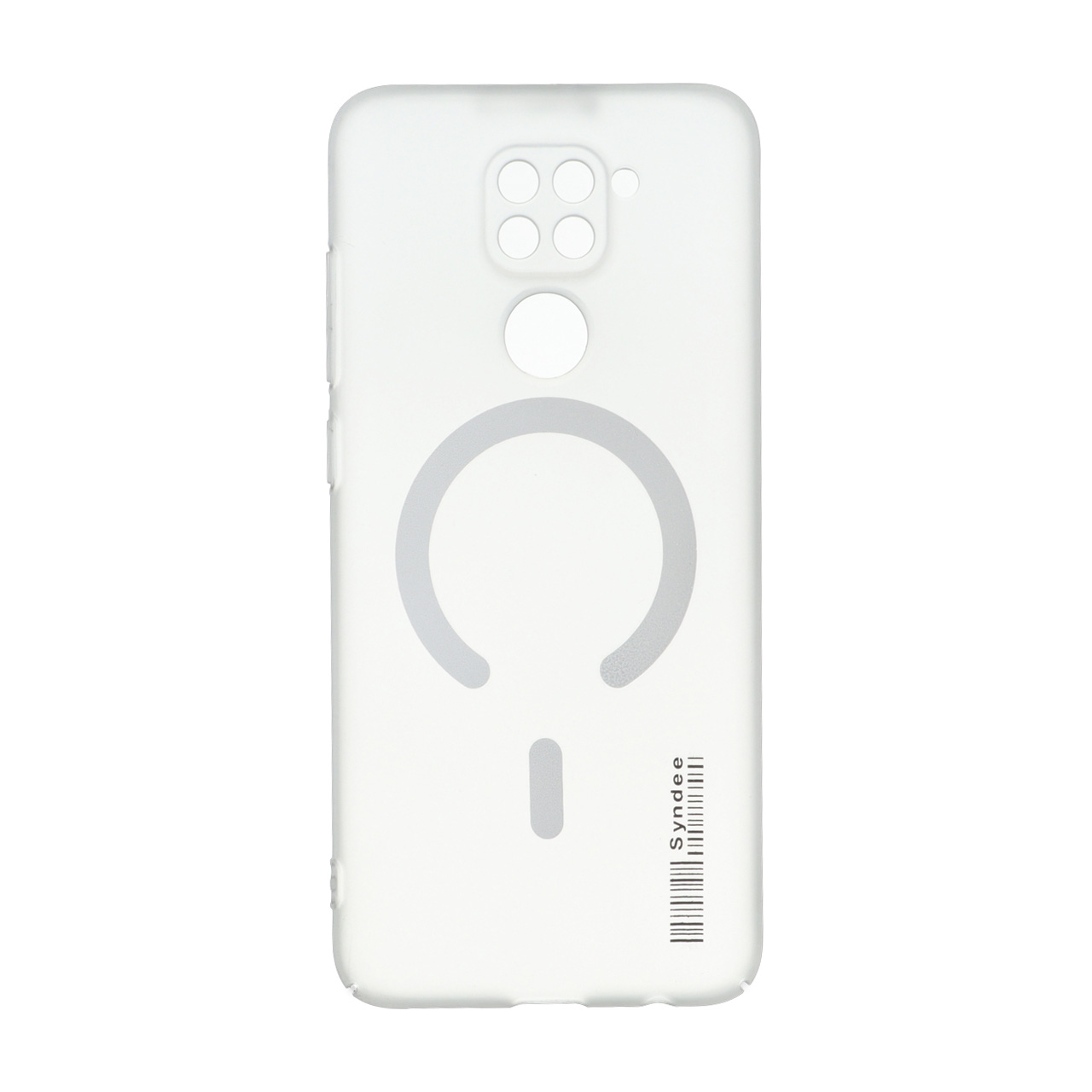 قاب طرح مگ سیف Syndee مات طوسی مناسب برای شیائومی ردمی نوت 9 و ردمی 10 ایکس 5G و ردمی 10 ایکس پرو 5G