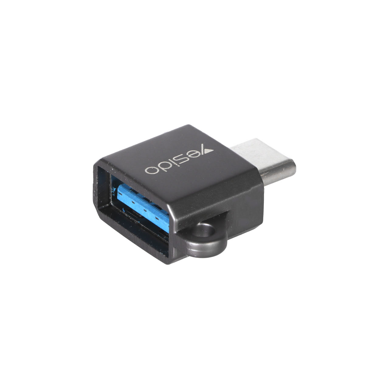 تبدیل OTG یسیدو Type-C به USB مدل GS08 رنگ خاکستری