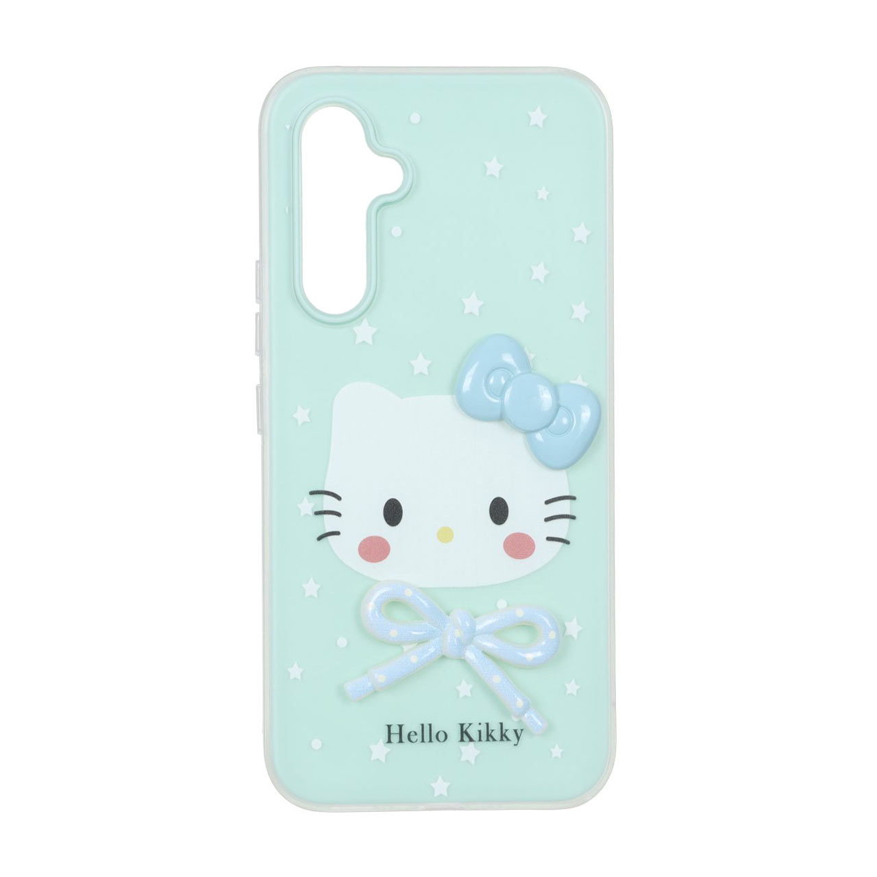 قاب طرح Kitty پاپیون برجسته دو لایه مات مناسب برای سامسونگ گلکسی A54