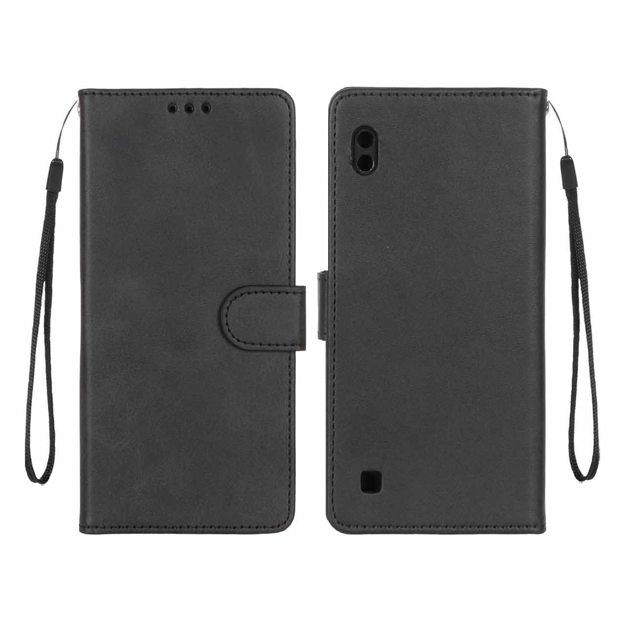 کیف مگنتی چرمی مشکی مناسب برای سامسونگ گلکسی A10 و M10
