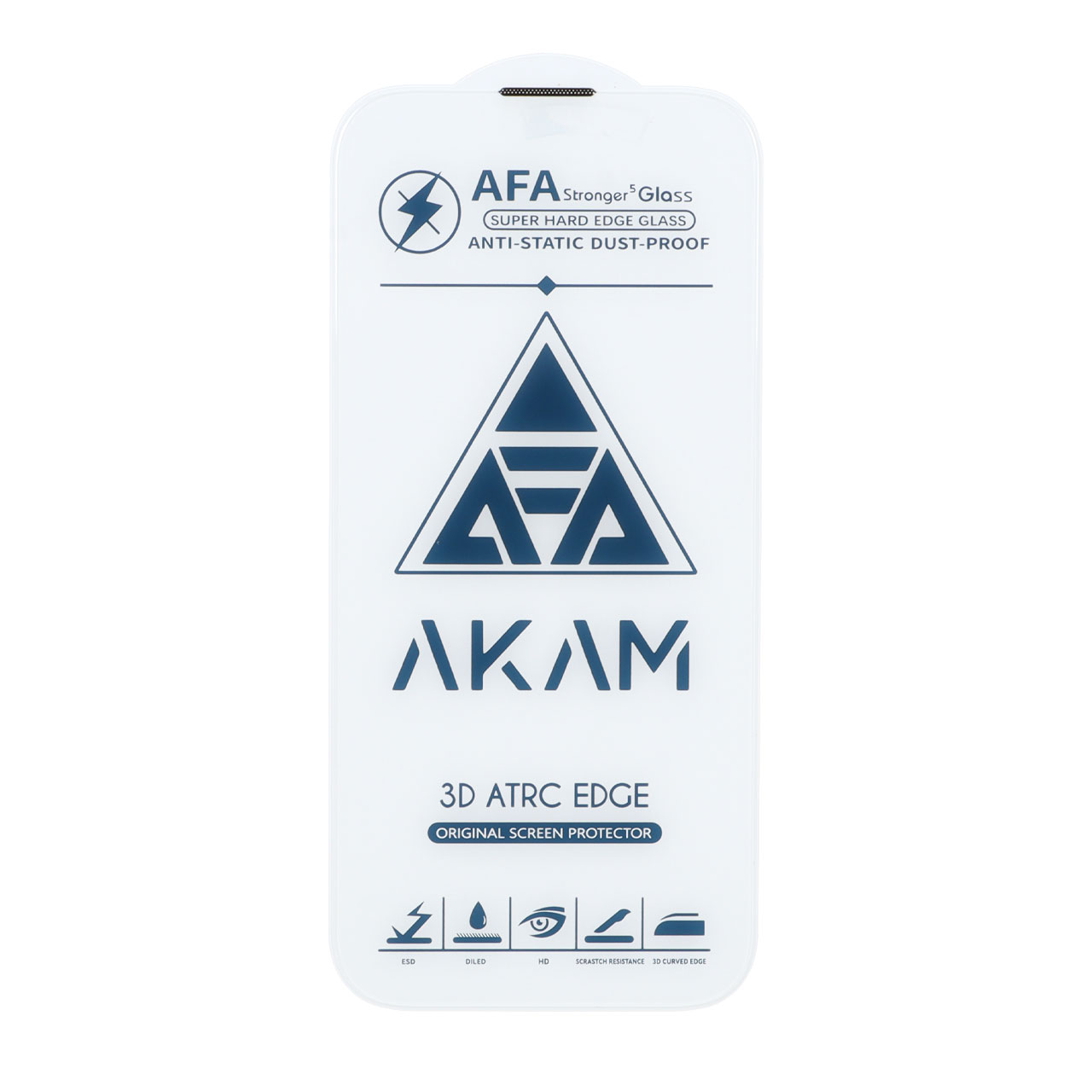 گلس محافظ صفحه نمایش AKAM اورجینال بدون حاشیه مناسب آیفون 16