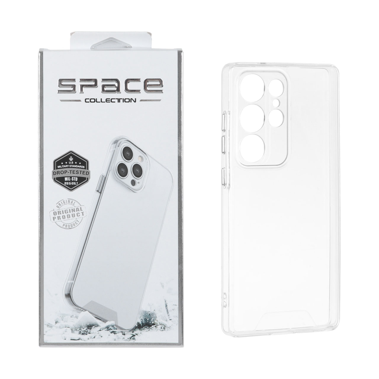 قاب شفاف اورجینال Space (پک دار) مناسب برای سامسونگ گلکسی S25 Ultra