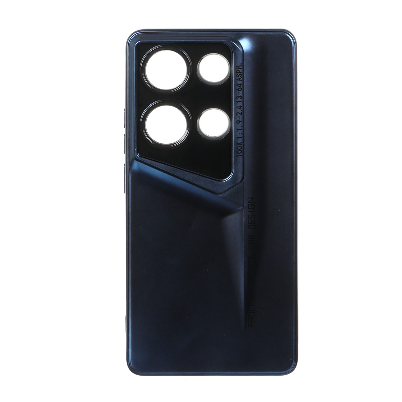 قاب Sports Design متالیک سرمه ای مناسب برای شیائومی ردمی نوت 14 اس / نوت 13 پرو 4G / ام 6 پرو 4G