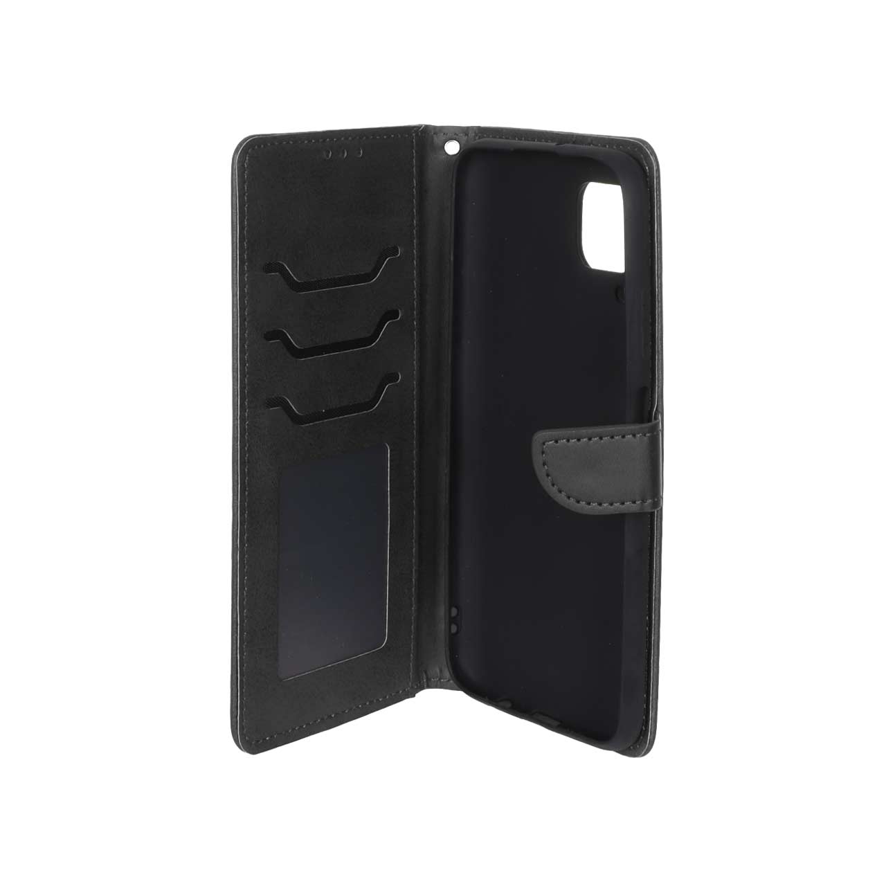 کیف چرمی مگنتی مناسب برای هوآوی Nova 7i و Nova 6 SE - مشکی