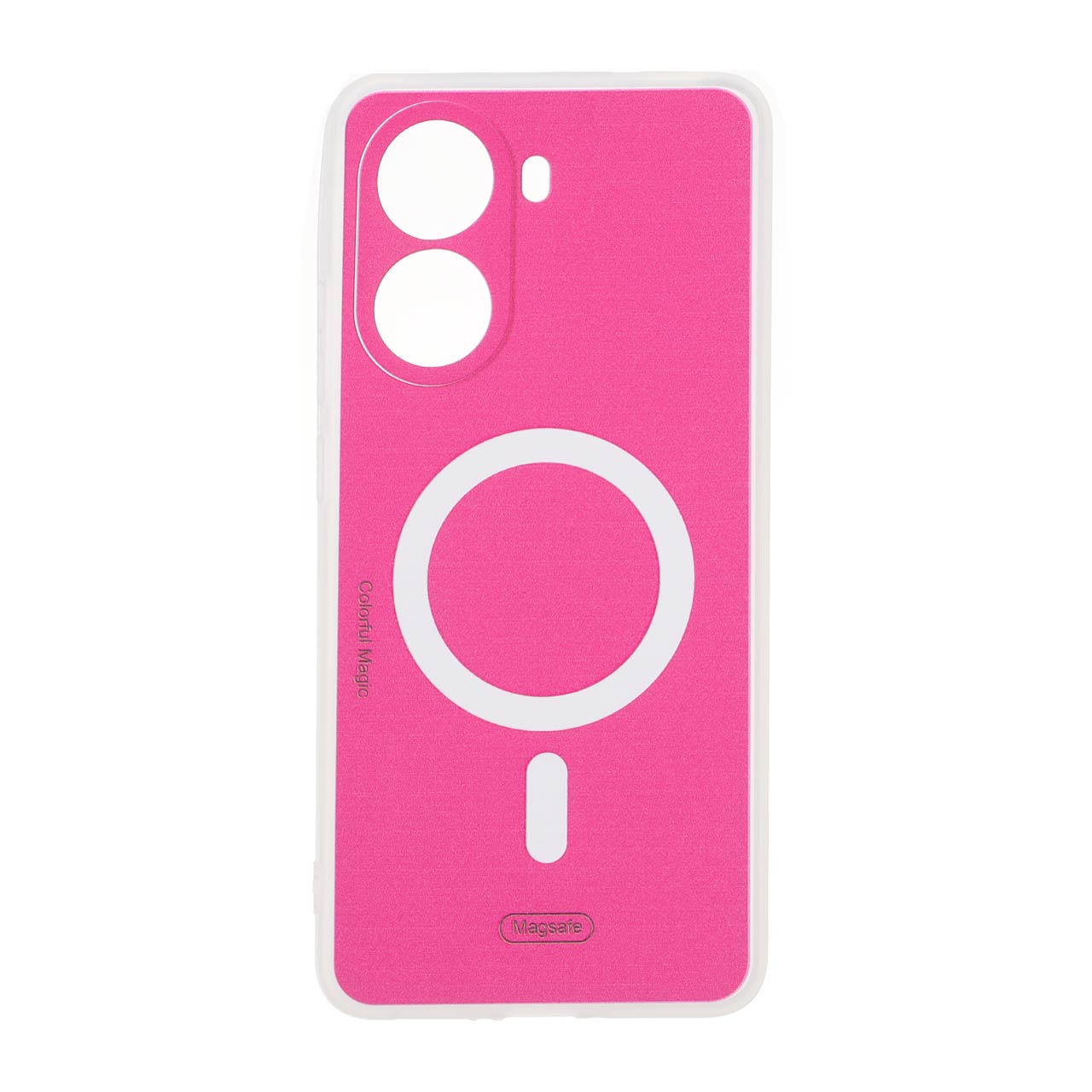 قاب Colorful Magic طرح مگ سیف محافظ لنزدار Xiaomi Poco X7 Pro - صورتی فانتزی