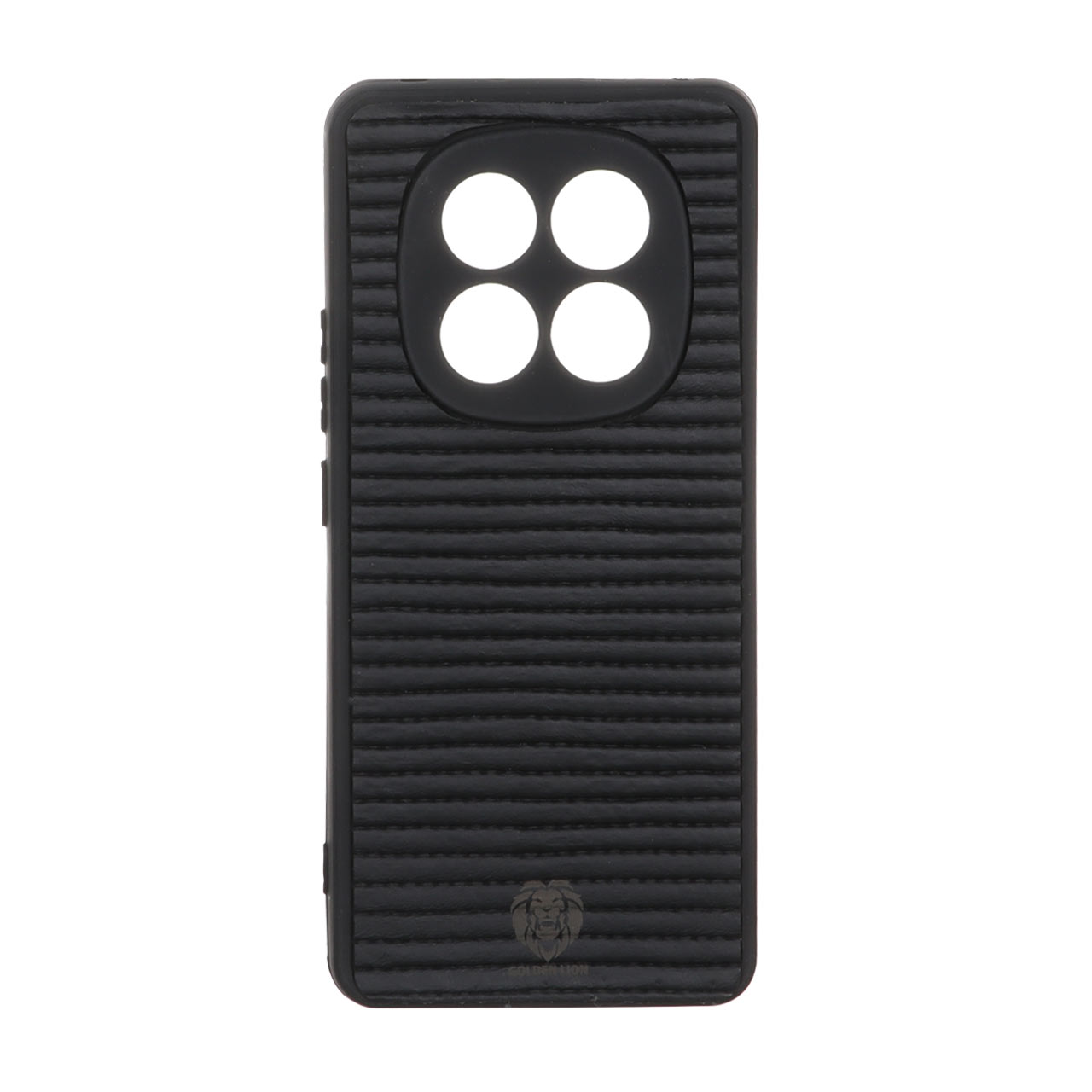 قاب Golden Lion شیاردار Xiaomi Redmi Note 14 Pro 5G / Redmi Note 14 Pro Plus 5G / Poco X7 5G - مشکی