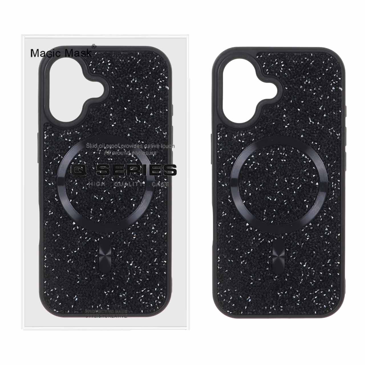 قاب اورجینال دیاموند مگ‌سیف Apple iPhone 17 - مشکی