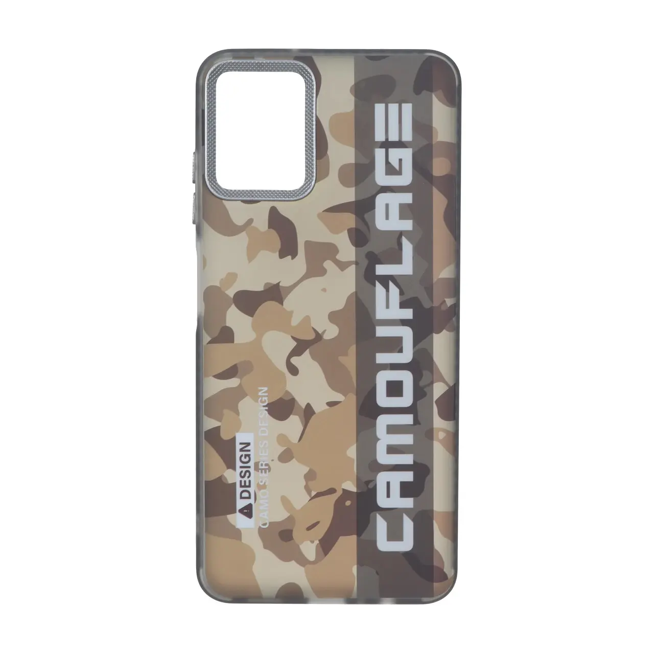 قاب طرح Camouflage چریکی محافظ لنز دار مناسب برای سامسونگ Galaxy A07