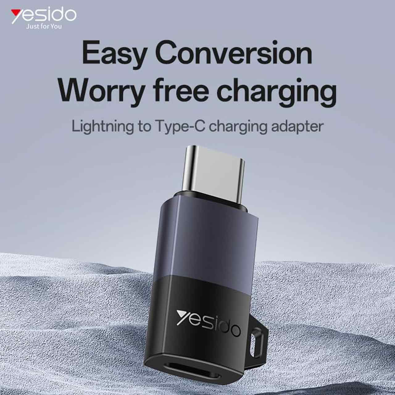 تبدیل Type-C به لایتنینگ یسیدو مدل GS28 با توان 60 وات