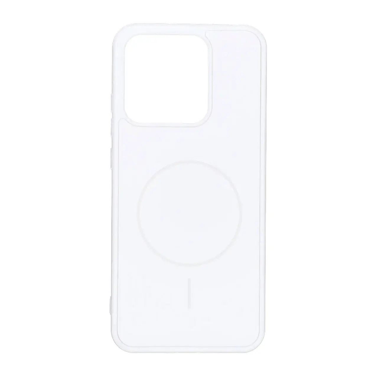 قاب طرح PVD مات طرح مگ سیف Xiaomi Redmi 10A / Redmi 9C / Poco C31 - سفید