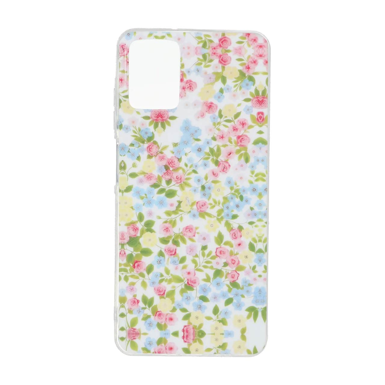 قاب طرح Flower گل‌دار پشت سخت دور ژله ای مناسب برای گوشی سامسونگ گلکسی A06