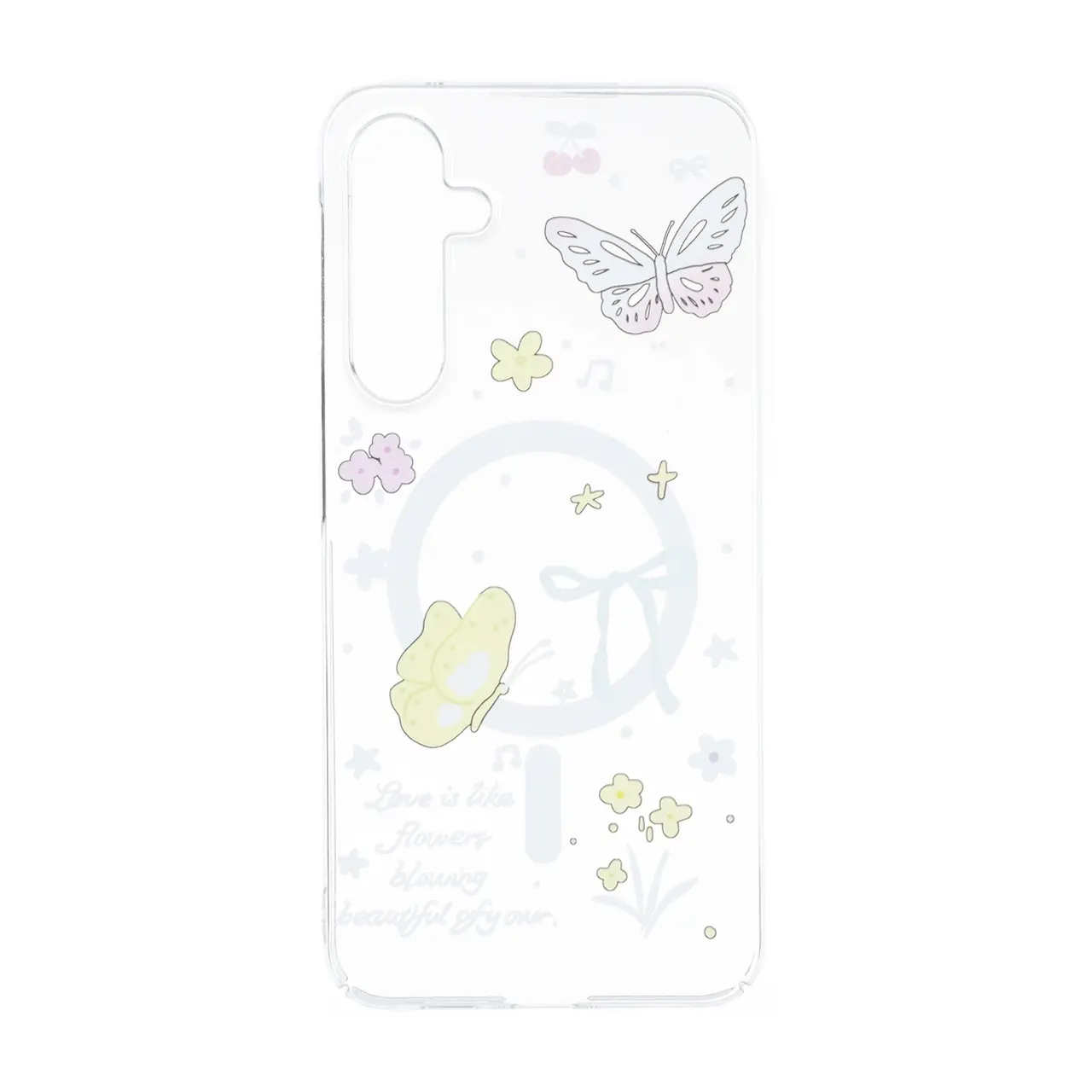 قاب Cute کریستالی طرح مگ سیف Samsung Galaxy A35 / A55 - کد 352