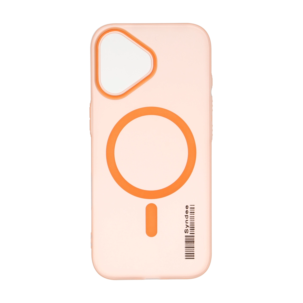 قاب مگ سیف Syndee پشت سخت مات Apple iPhone 17 - نارنجی