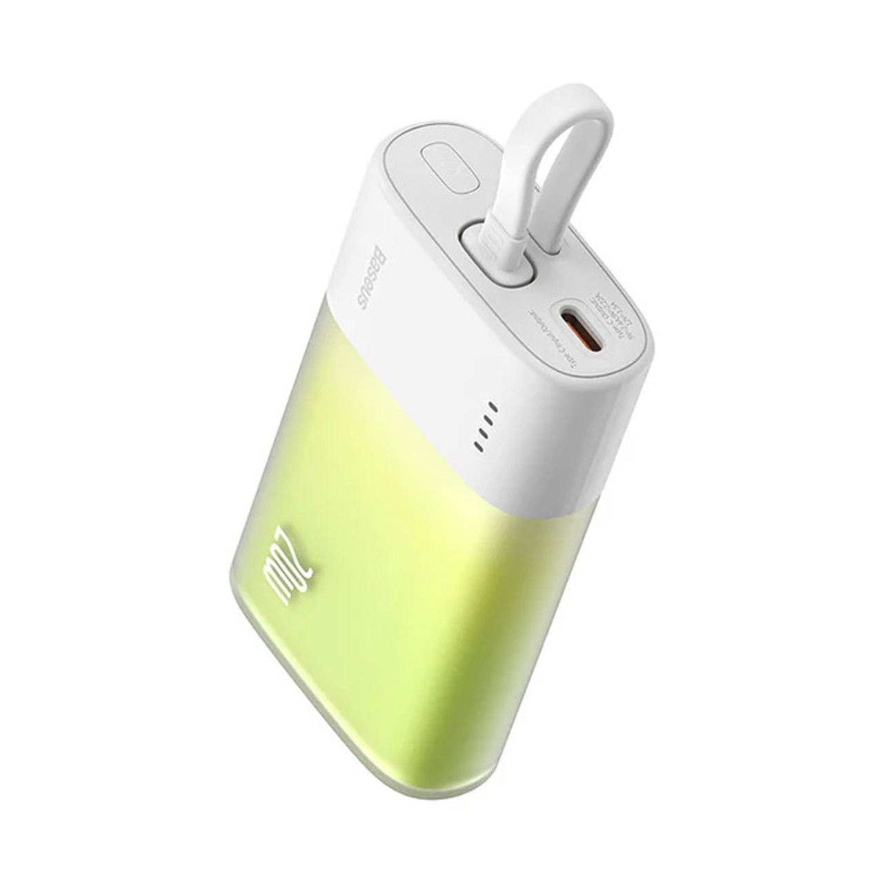 پاوربانک 20 وات 5200 میلی آمپر (فست شارژ) Baseus مدل Popsicle PPKDC05I 