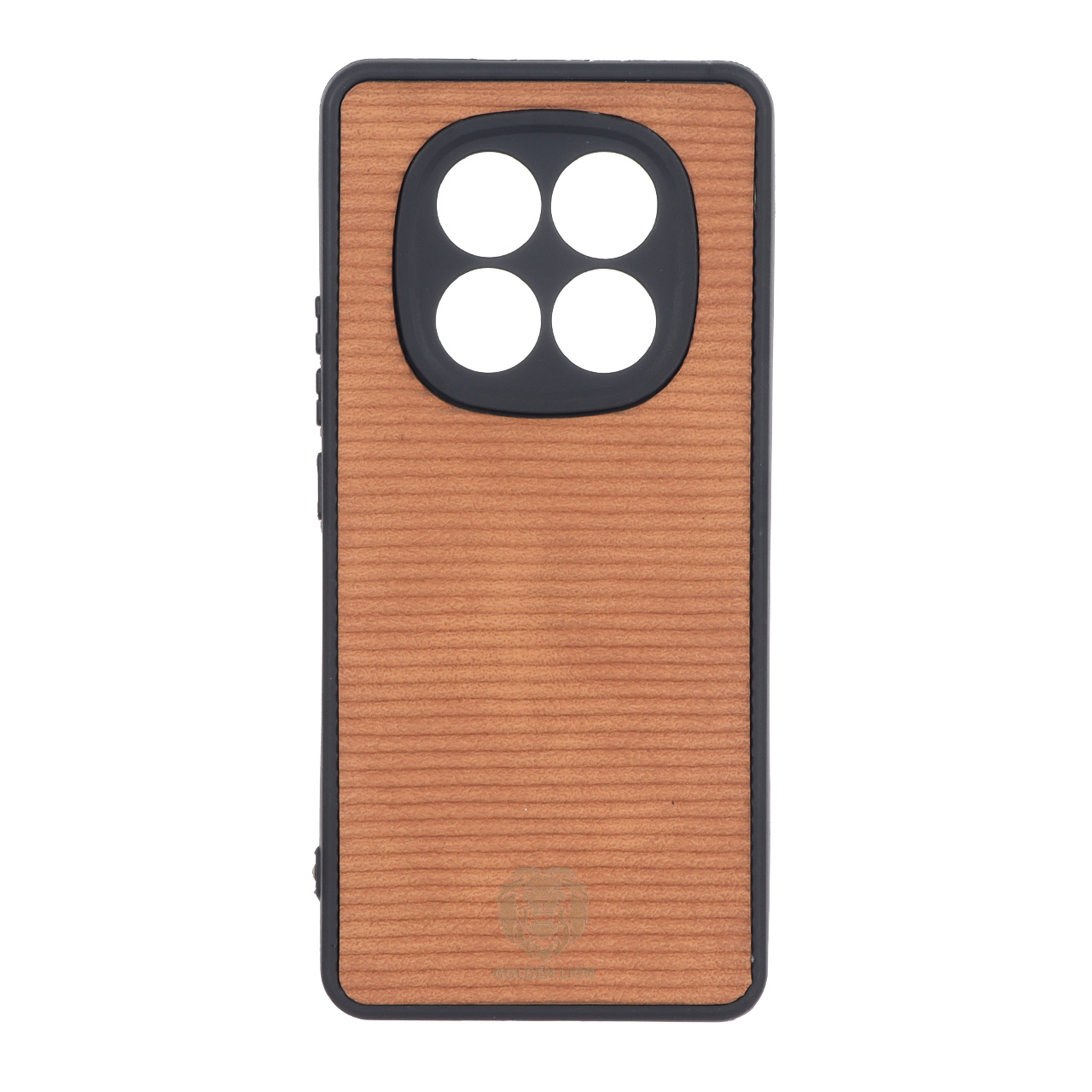 قاب Golden Lion شیاردار Xiaomi Redmi Note 15 / Poco M8 5G - کاراملی