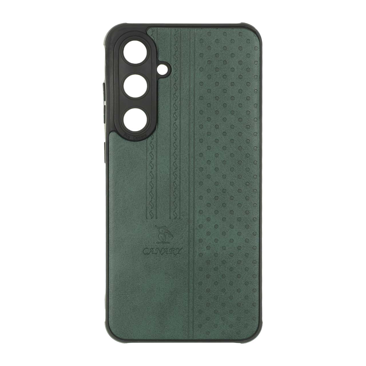 قاب طرح چرم CANARY نقطه چین مناسب برای سامسونگ گلکسی S24 FE