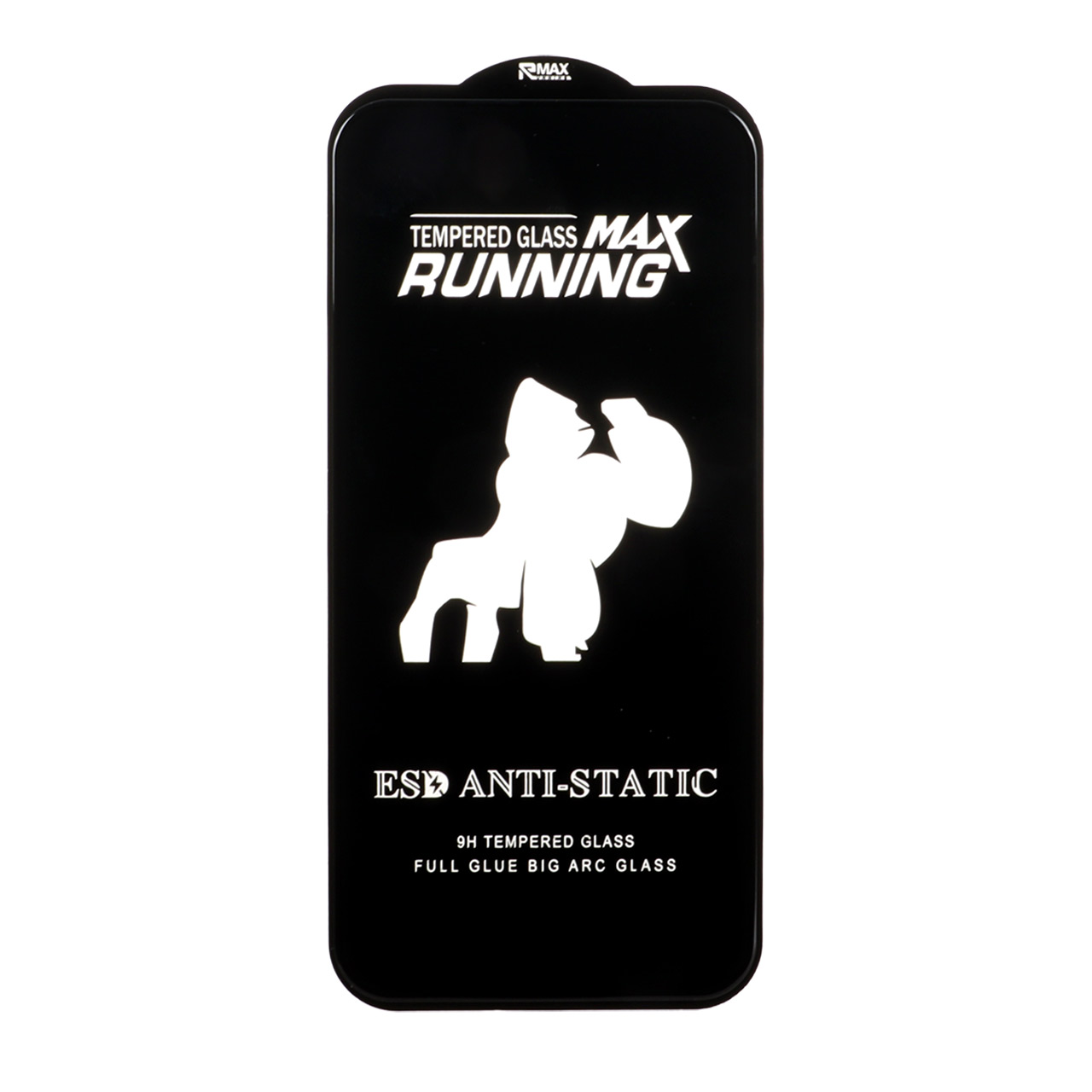 محافظ صفحه نمایش شیشه‌ای Running Max ESD مناسب برای آیفون 15 پرو مکس