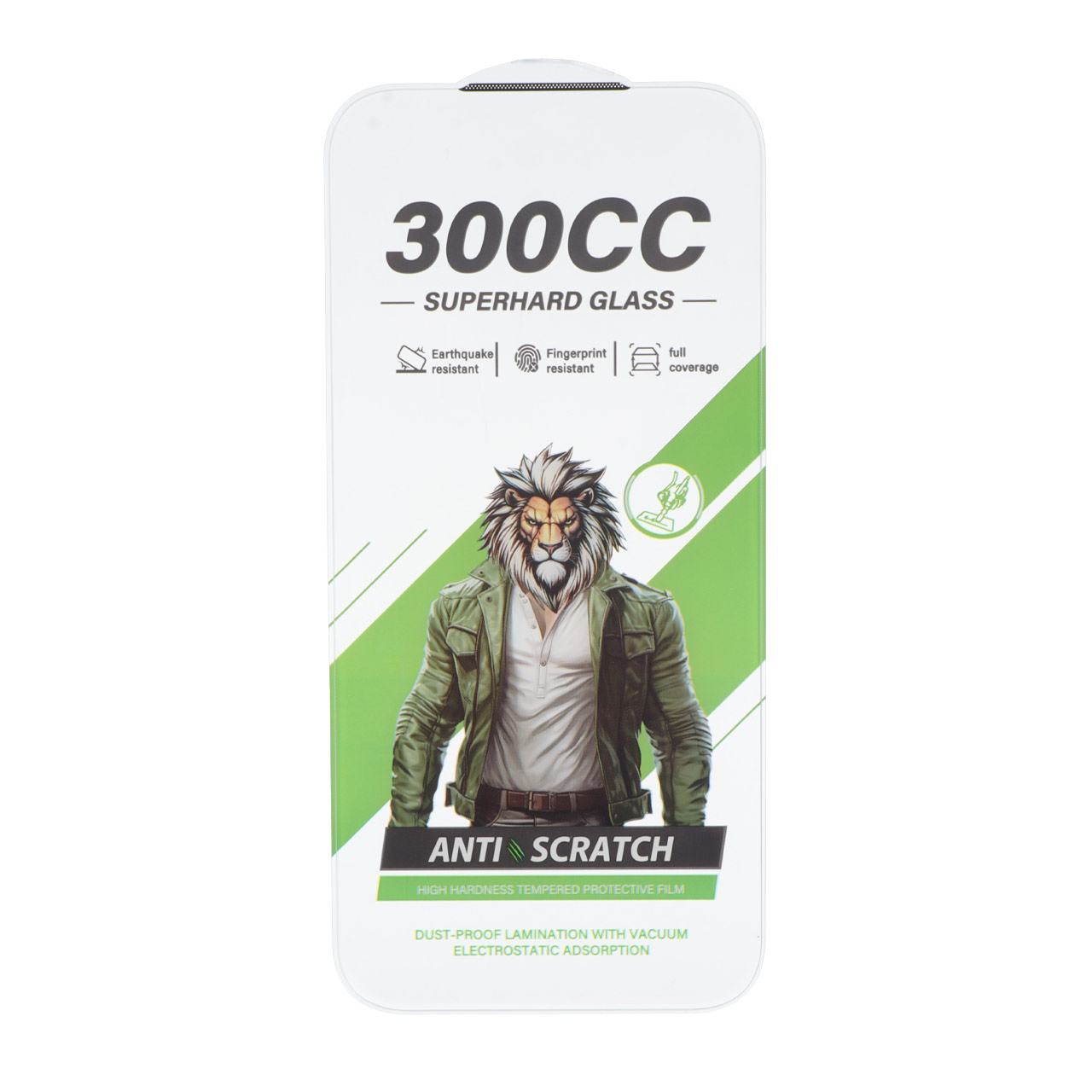 محافظ صفحه نمایش شیشه ای بدون حاشیه SuperHard 300CC مدل Apple iPhone 17 Pro Max / iPhone 18 Pro Max