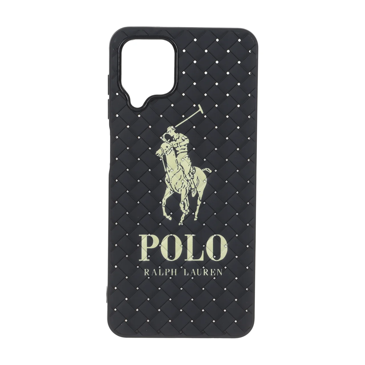 قاب طرح Polo حصیری دور لنز براق مناسب برای سامسونگ گلکسی A12، M12 و F12