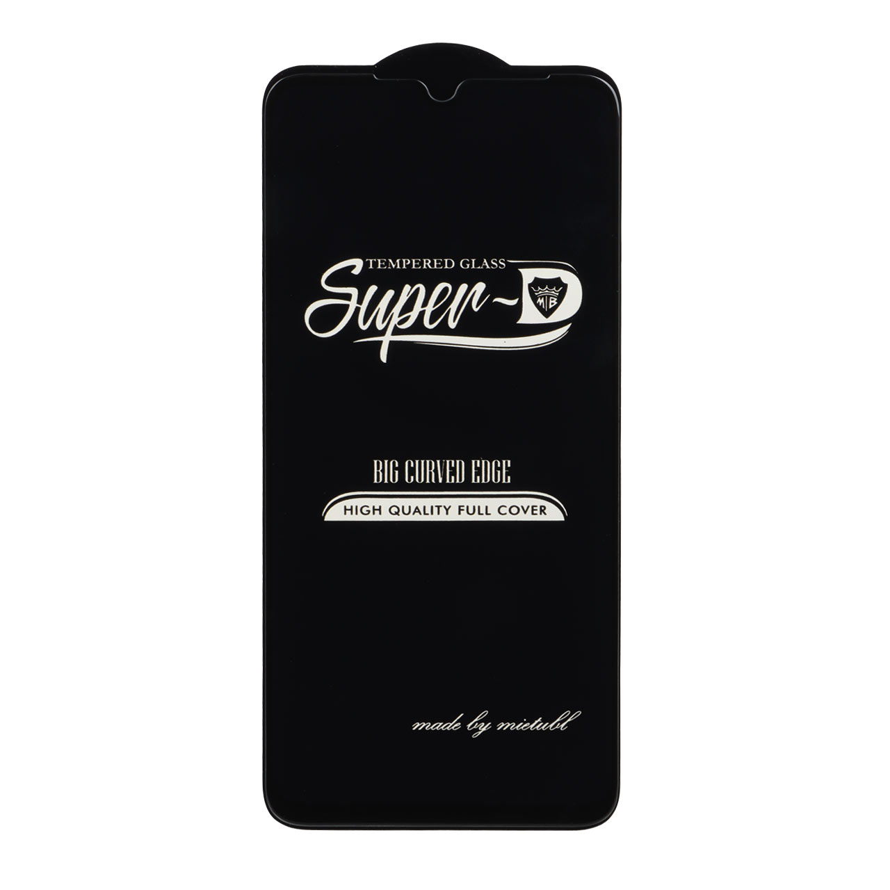 محافظ صفحه نمایش شیشه ای Full Cover Super D مدل Samsung Galaxy A07 / A06 / A05 / Xiaomi Redmi 13C / Poco C65 / Poco M6 5G / Honor X7 / X7A / Realme C51 / Realme C53 - (بدون پک)