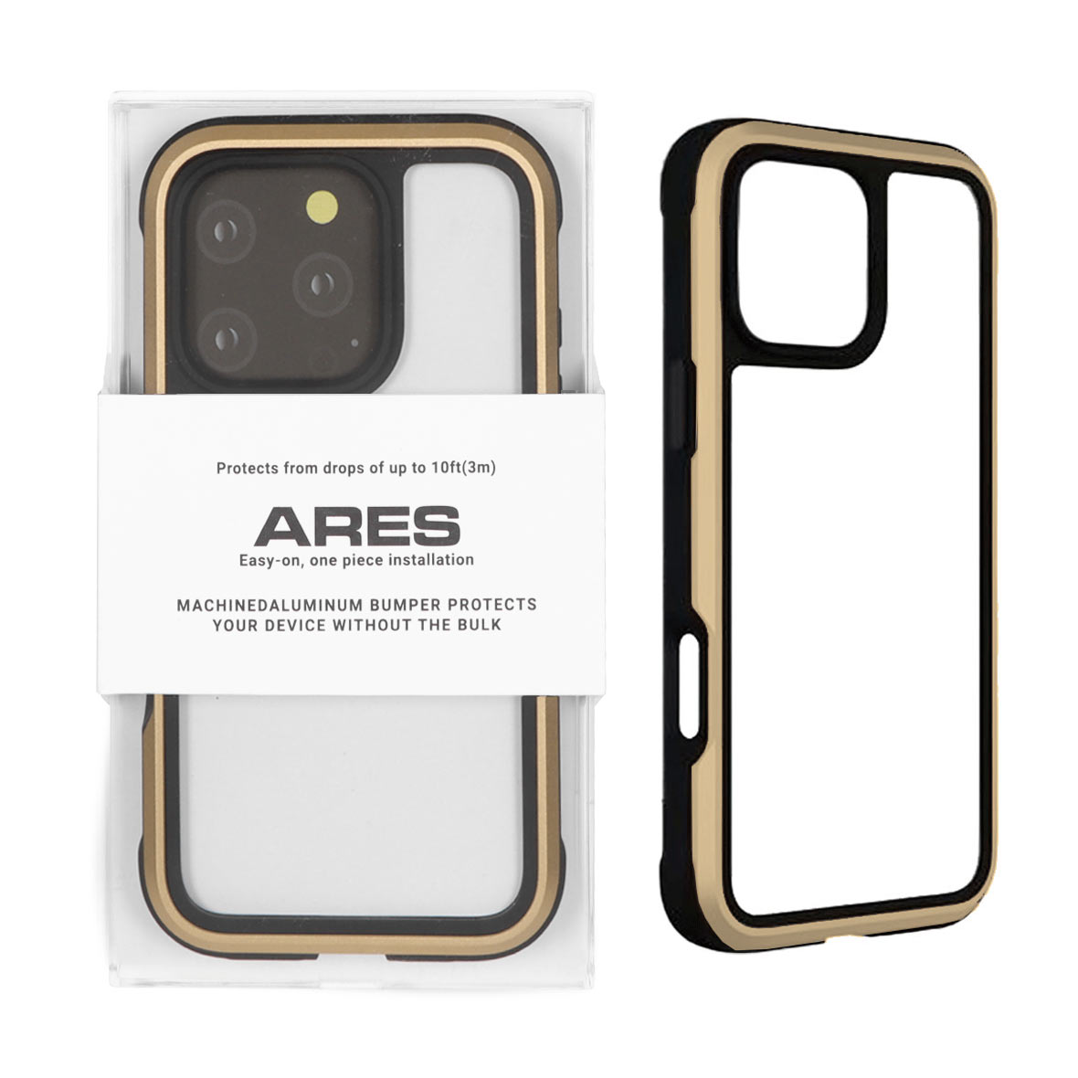 قاب Original KZDoo Ares مدل Apple iPhone 16 Pro Max - طلایی