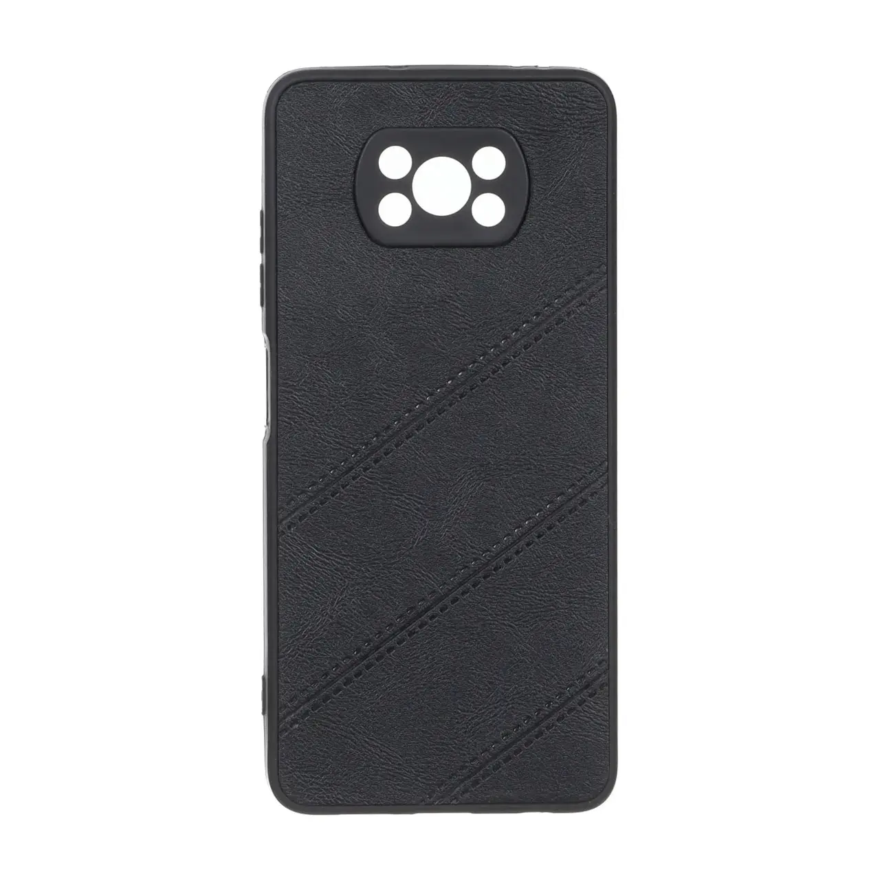 قاب طرح چرم مورب مناسب برای شیائومی پوکو X3 / پوکو X3 پرو / پوکو X3 NFC