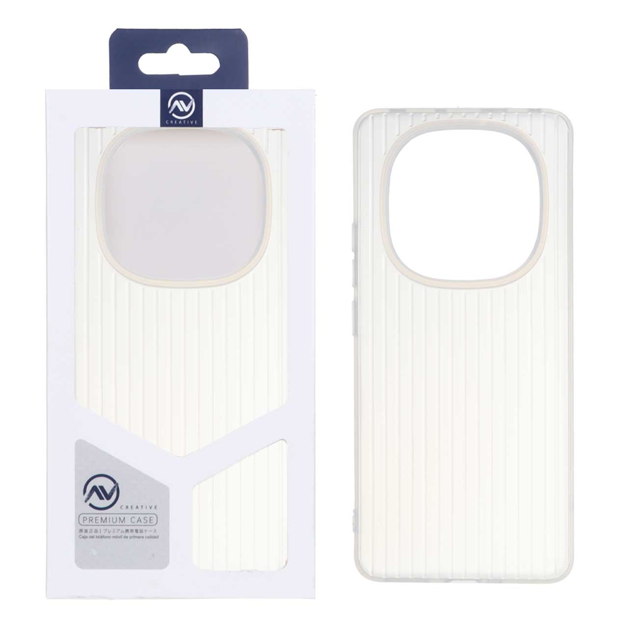 قاب ژله‌ای شفاف طرح Line Case مناسب برای شیائومی ردمی نوت ۱۴ پرو 5G، ردمی نوت ۱۴ پرو پلاس 5G و پوکو X7 5G