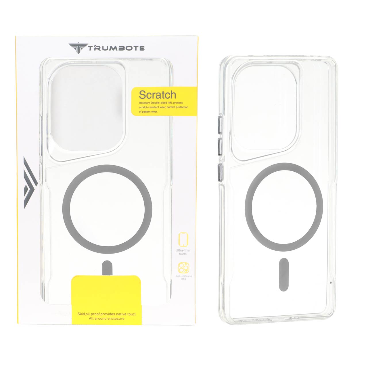 قاب Trumbote NewZone شفاف مگ سیف مناسب برای شیائومی ردمی نوت 14 اس / نوت 13 پرو 4G / پوکو ام 6 پرو 4G