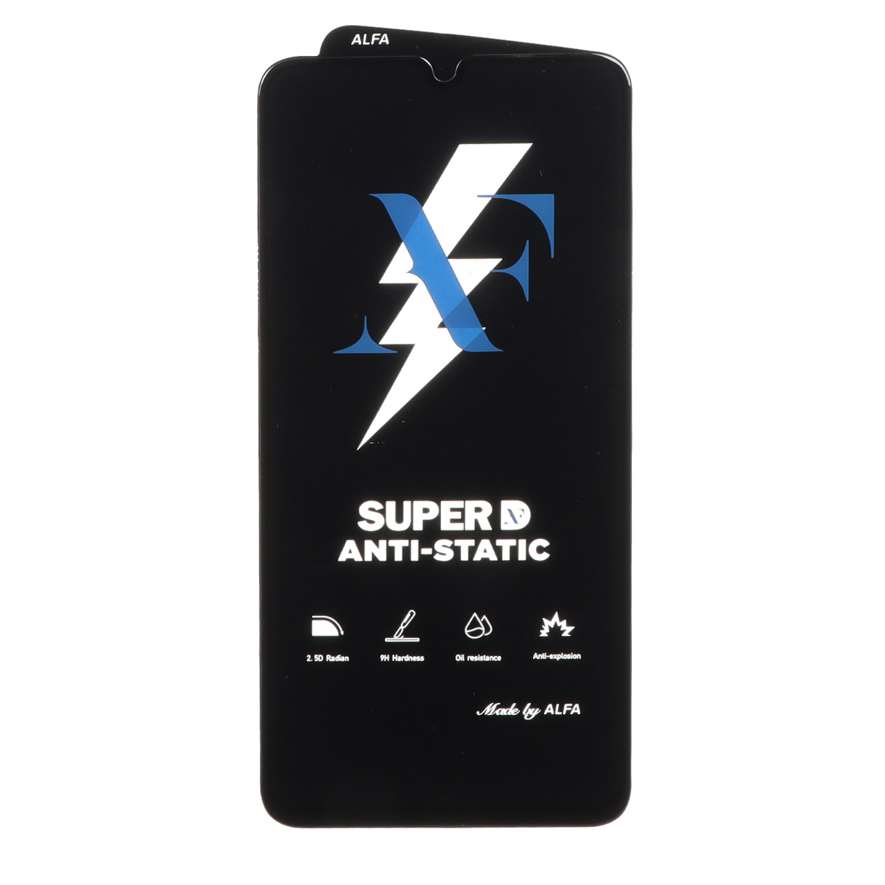 محافظ صفحه نمایش شیشه ای Super D Anti Static ALFA مناسب برای شیائومی Redmi Note 8 Pro / Poco M3 / Redmi 9T / Note 9 4G