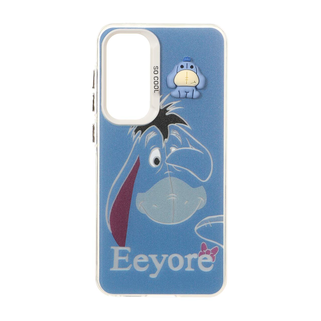 قاب طرح عروسک برجسته Eeyore (ایور) مناسب برای سامسونگ گلکسی اس 24 اف ای
