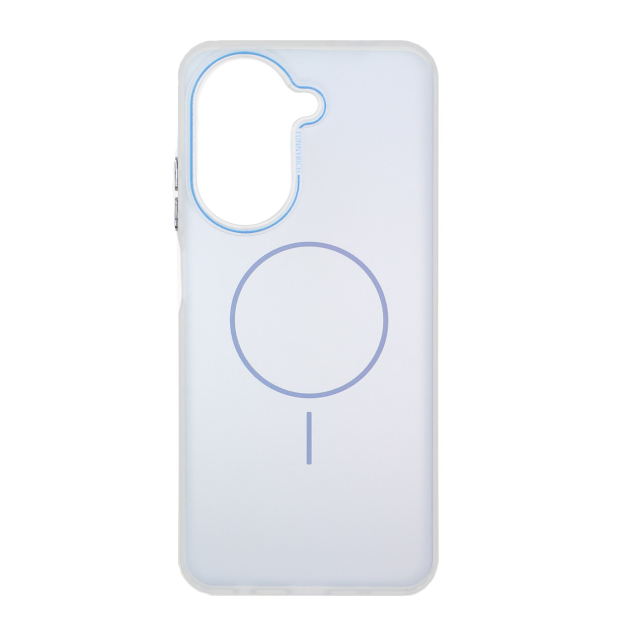 قاب مات Funnyrich طرح مگ سیف دور مات Xiaomi Redmi A5 / Poco C71 - آبی
