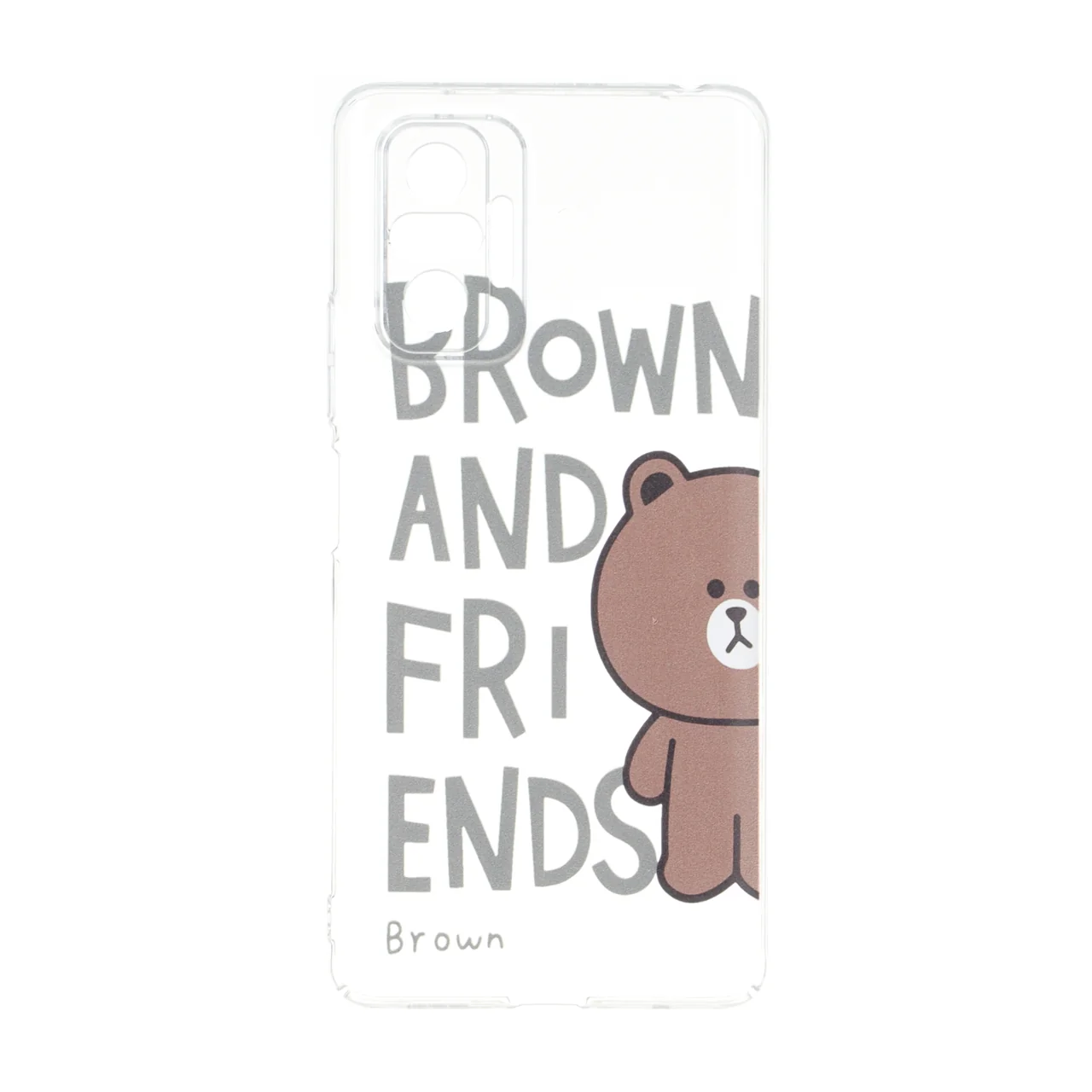قاب طرح Brown & Friends مناسب برای شیائومی ردمی نوت 10 پرو 4G و ردمی نوت 10 پرو مکس