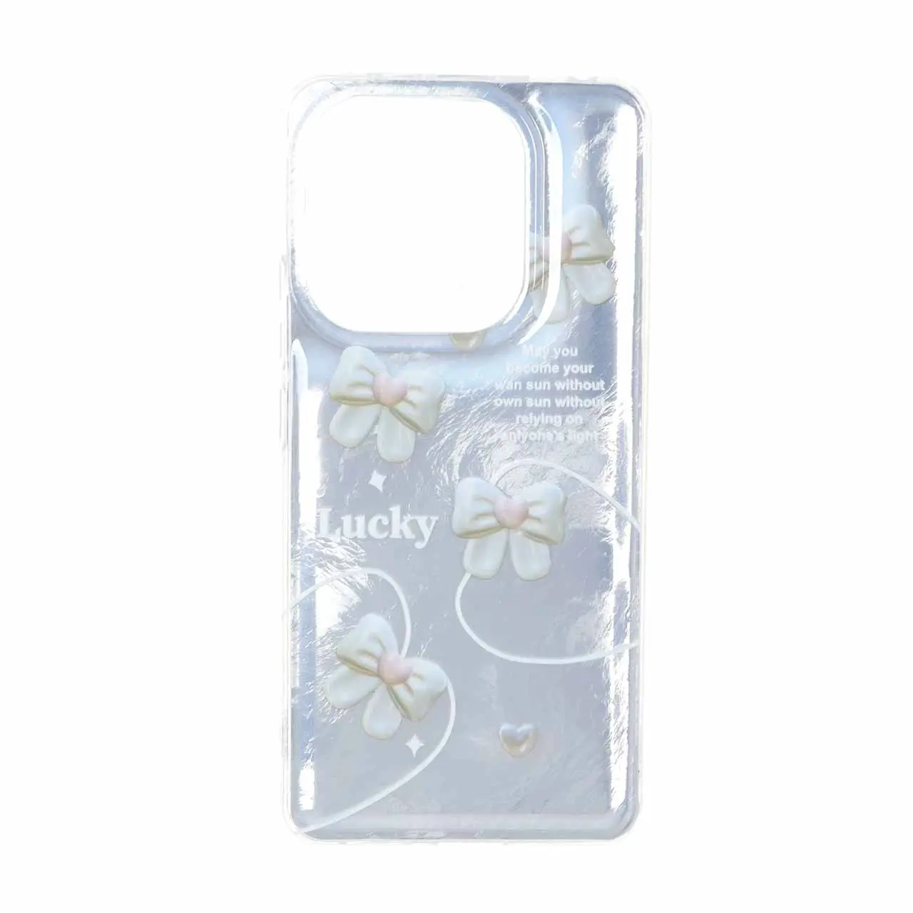 قاب اطلسی دور ژله ای طرح پاپیون مناسب برای شیائومی ردمی نوت 14 4G