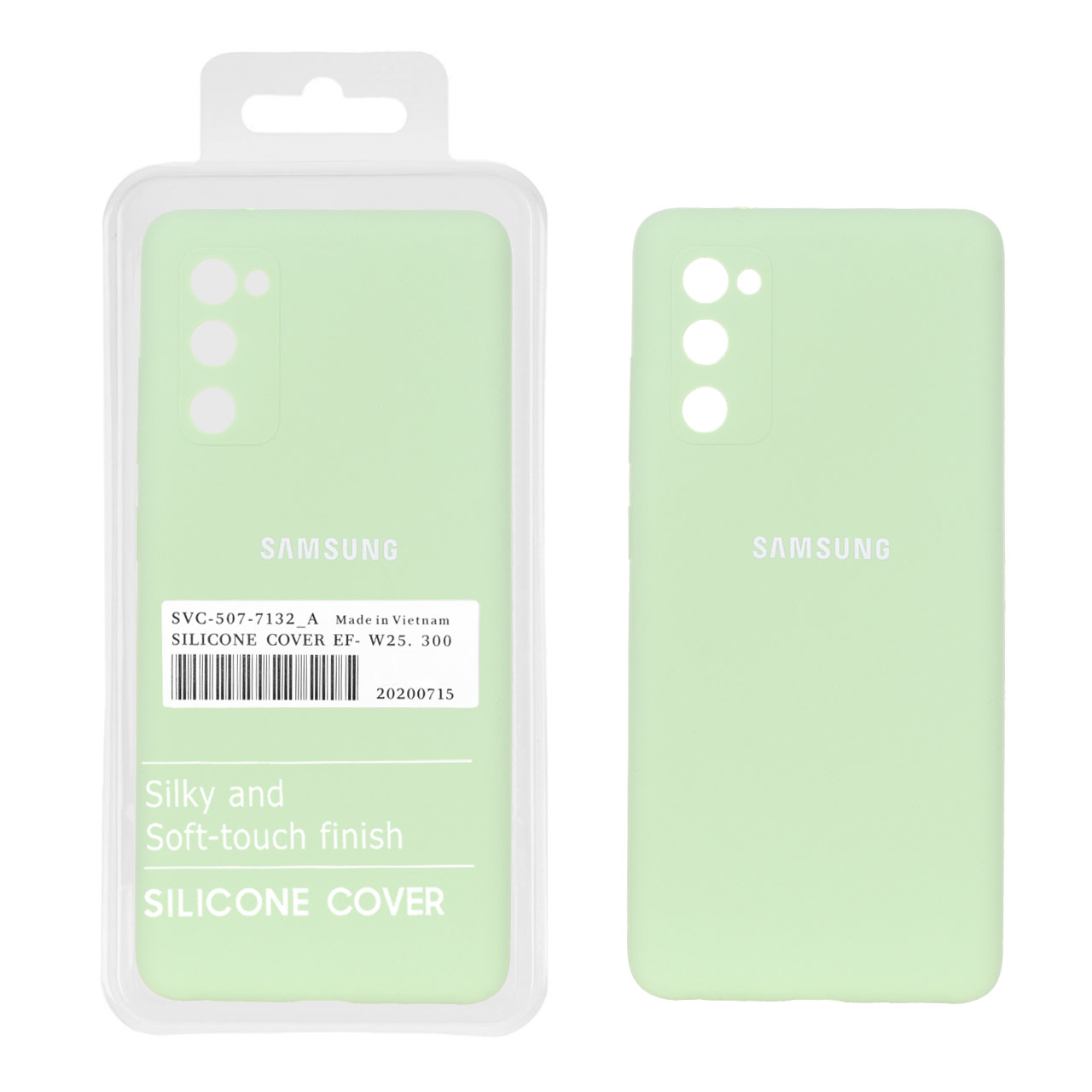 قاب سیلیکونی پاک کنی اورجینال مناسب برای Samsung Galaxy S20 FE
