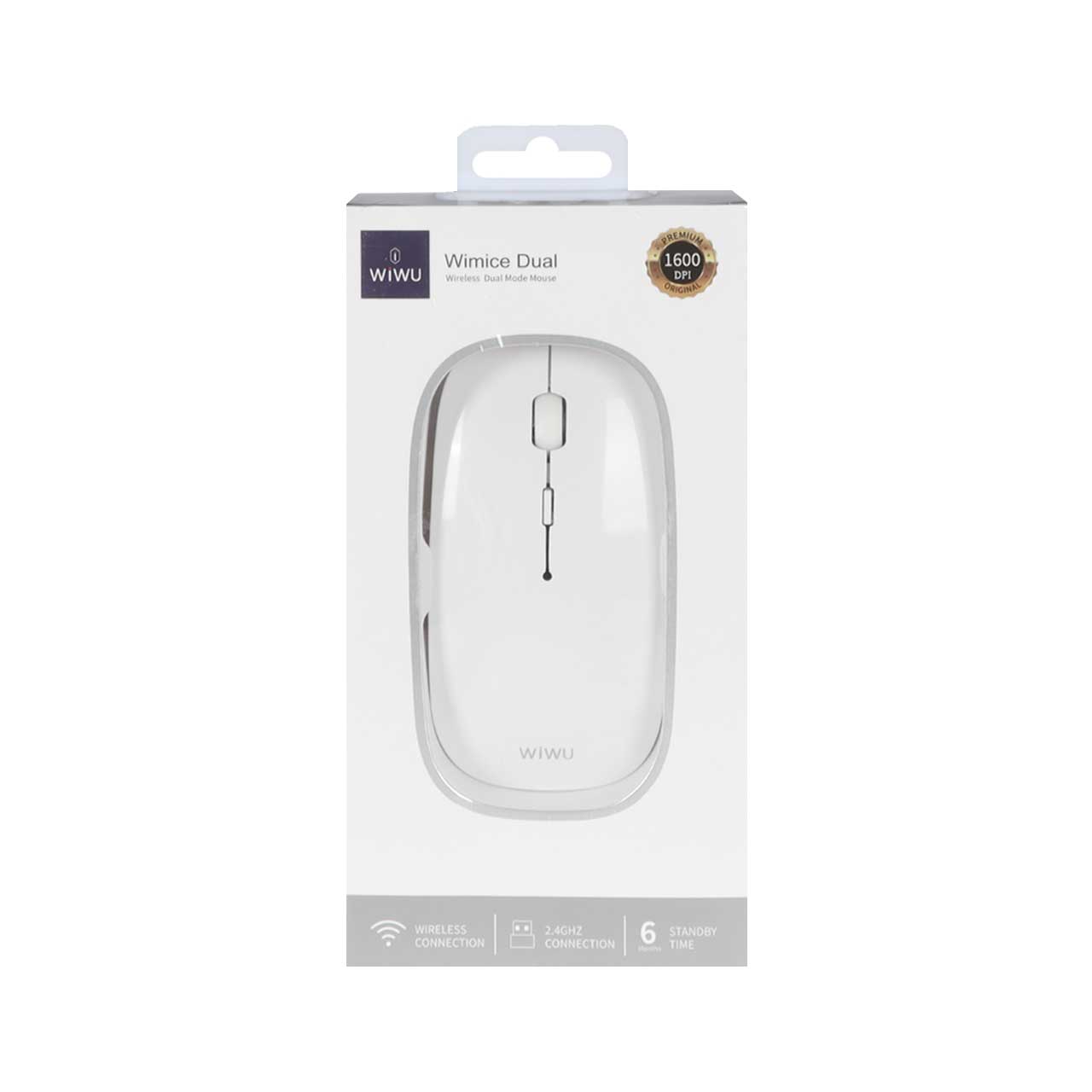 ماوس بی سیم Wiwu مدل Wimice Dual WM101 Pro - سفید