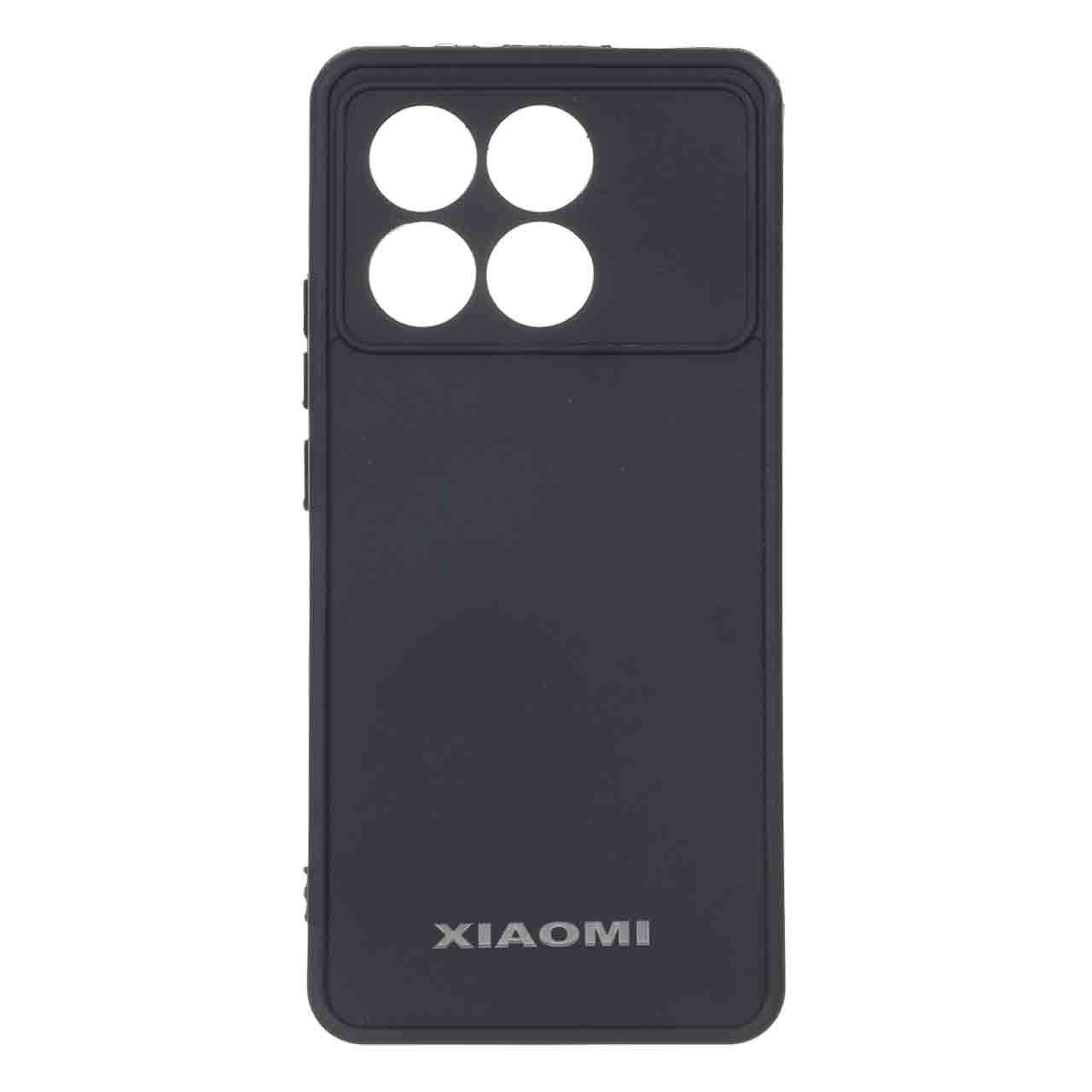 قاب طرح rock پالیز لوگودار مناسب برای شیائومی پوکو X6 پرو 5G و ردمی K70E مشکی