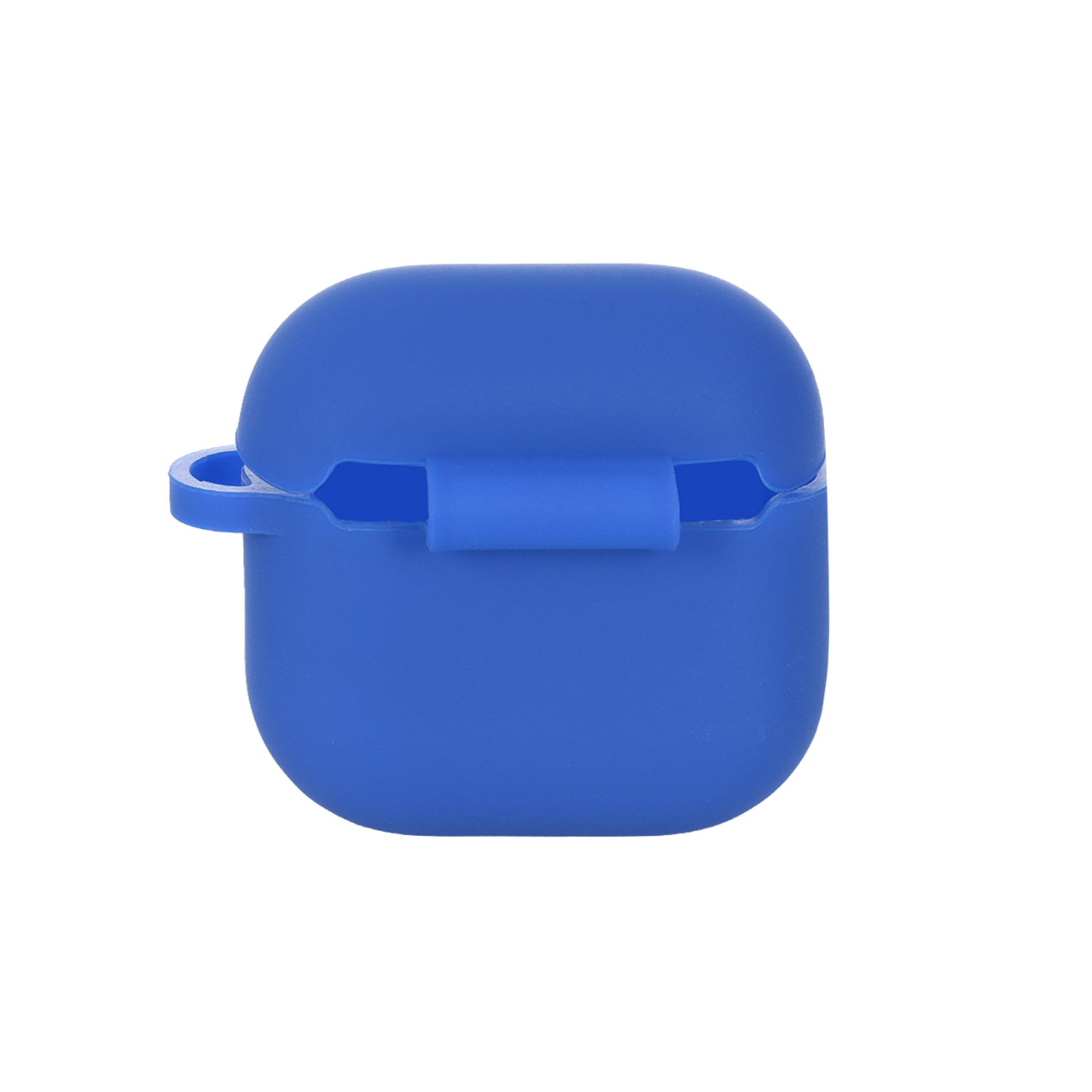 کاور محافظ سیلیکونی آبی کاربنی (ضخیم) مناسب برای Apple Airpods 4