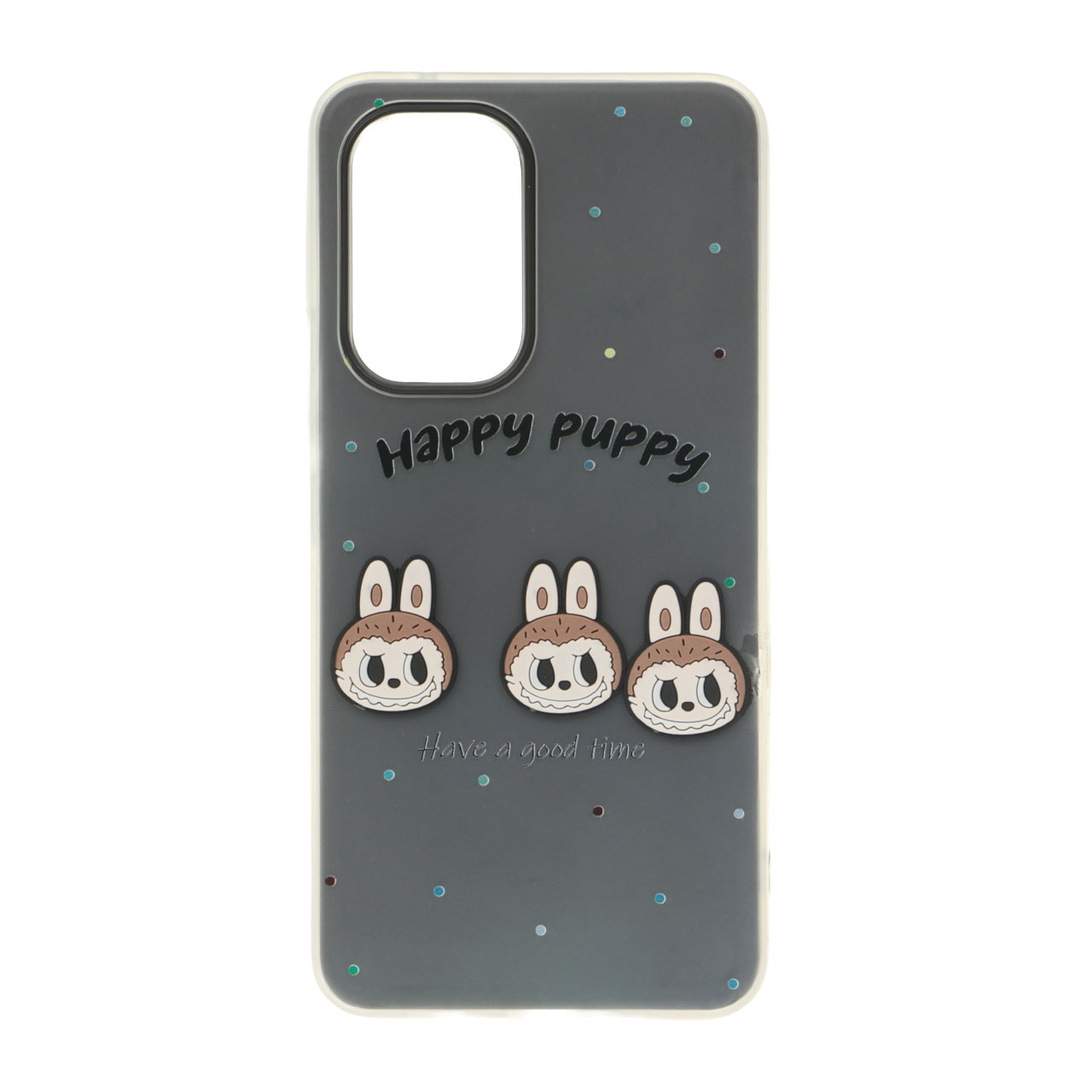 قاب طرح Puppy دو لایه عروسک برجسته مناسب برای سامسونگ گلکسی A53