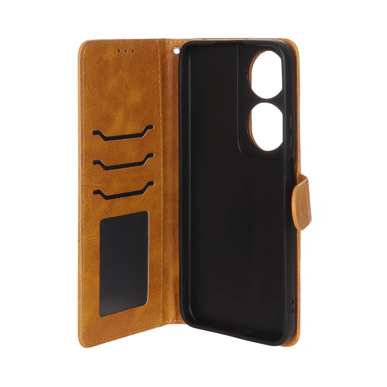 کیف موبایل مگنتی درجه یک MNC مدل Honor X7b - عسلی