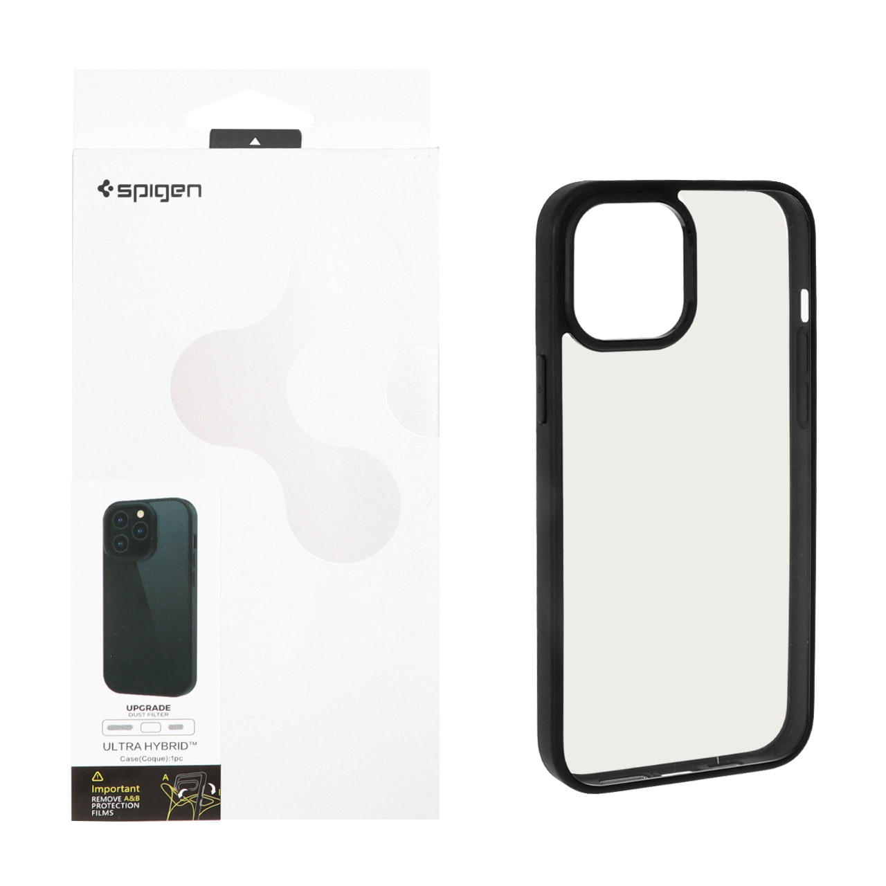 قاب اورجینال Spigen مدل Ultra Hybrid با توری اسپیکر فلزی مناسب برای آیفون 12 پرو مکس