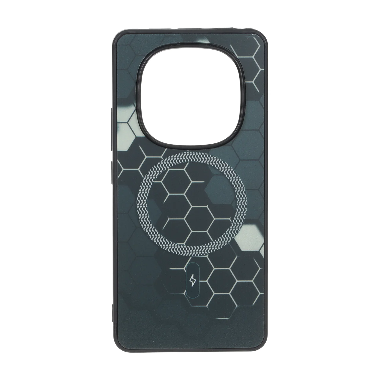 قاب طرح Hexagon مگ سیف هاشور دار مناسب برای شیائومی ردمی نوت 14 پرو 4G