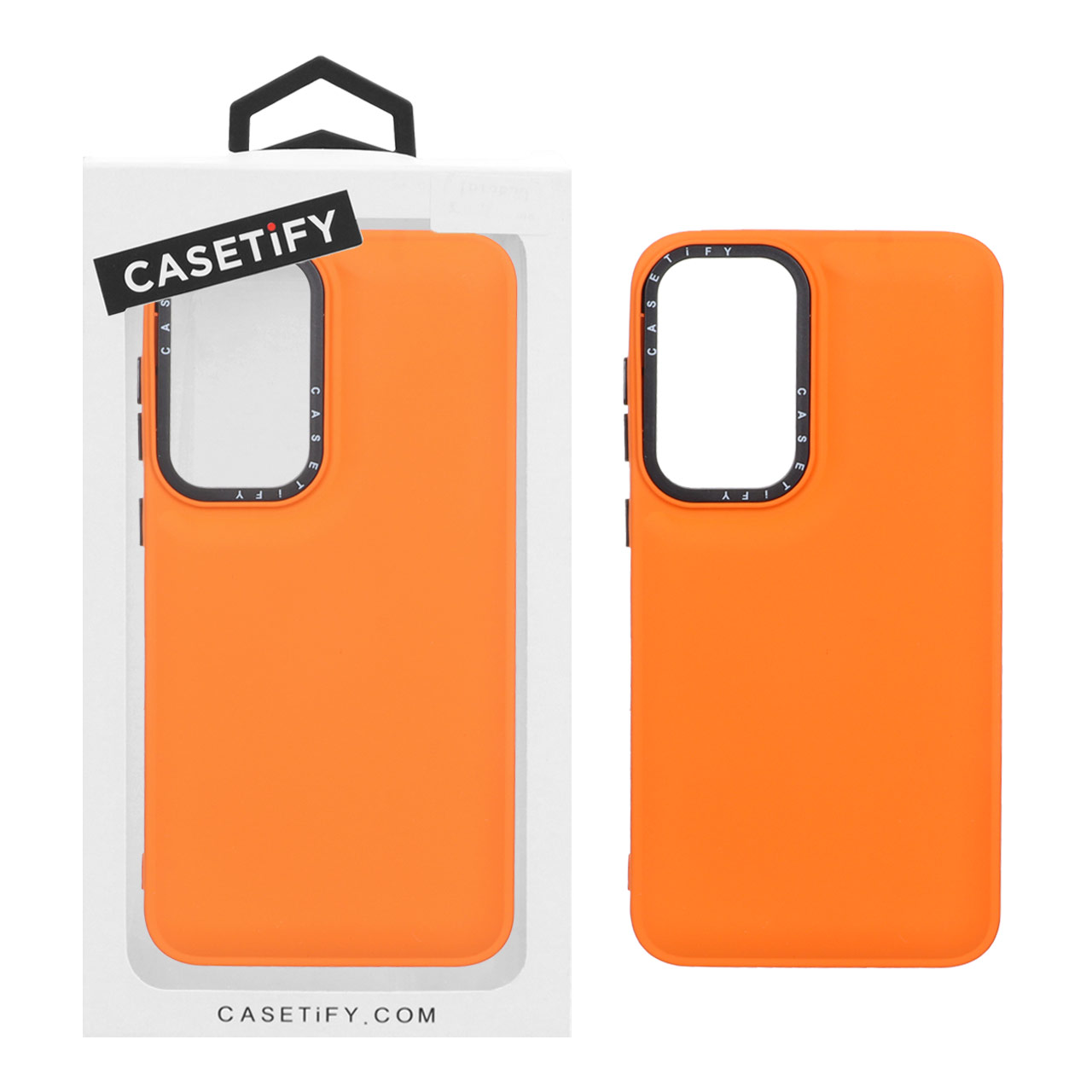 قاب پافر ساده Casetify نارنجی مناسب برای سامسونگ گلکسی S23 FE