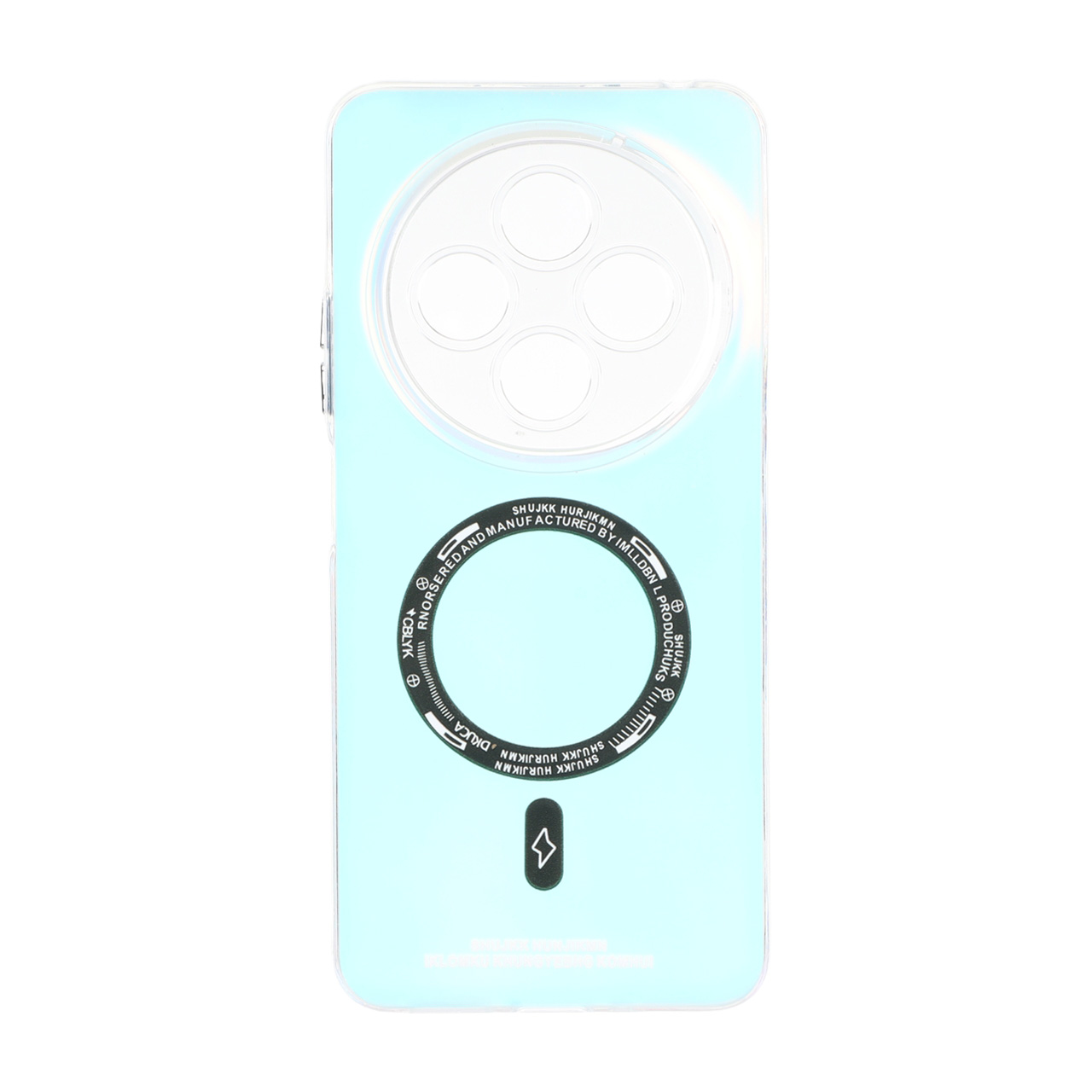 قاب SO COOL طرح مگ سیف محافظ لنز شفاف مناسب برای شیائومی Redmi 14C / Redmi A3 Pro / Redmi A4 / Poco C75 - هفت رنگ