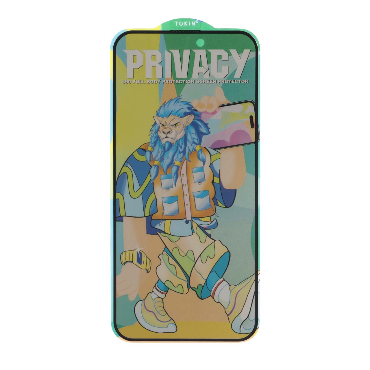 محافظ صفحه نمایش پرایوسی Tokin مناسب برای Apple iPhone 15 Pro Max